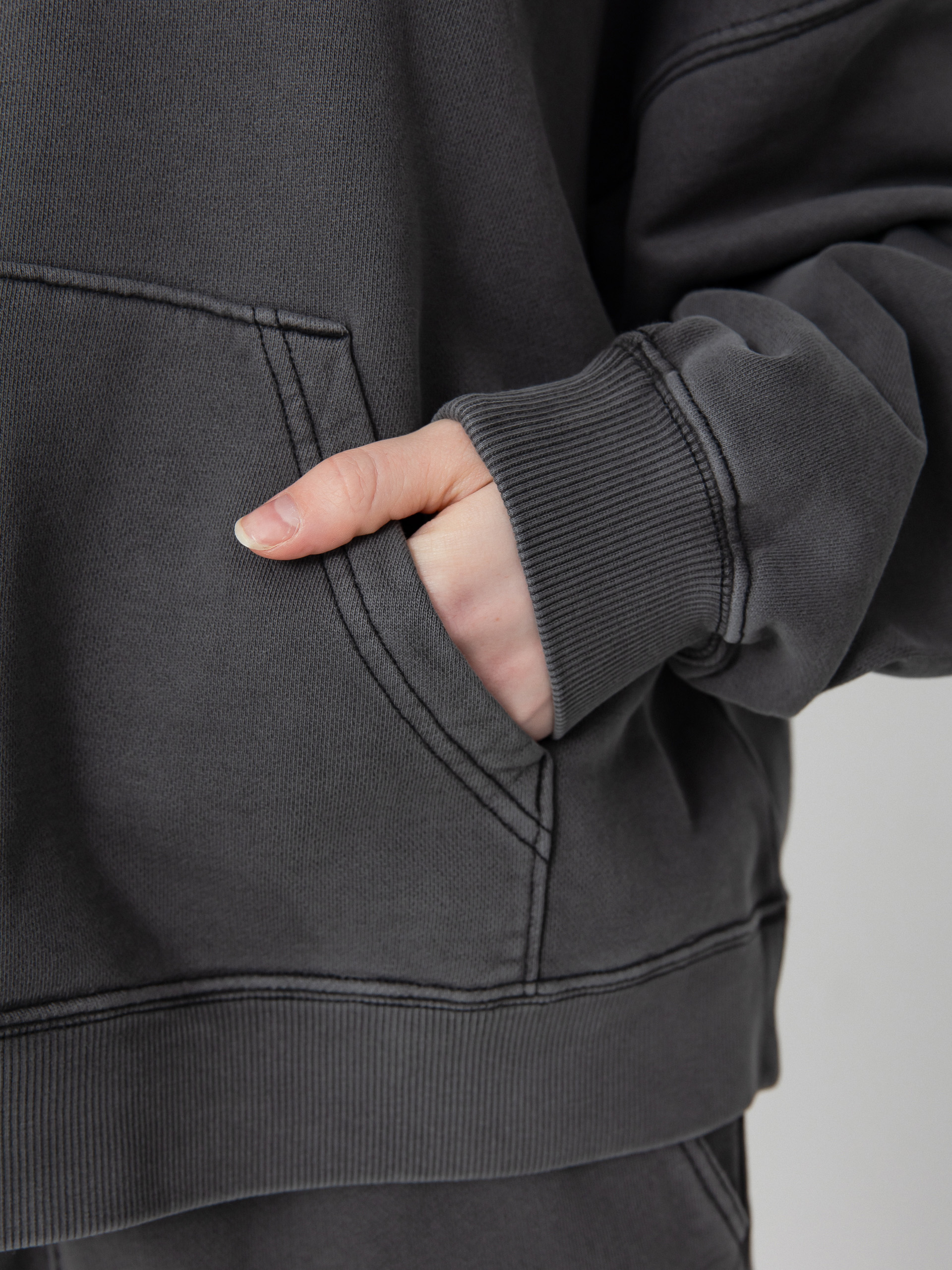 Carhartt WIP Benton HD Wmn Kapucnis pulóver (black)