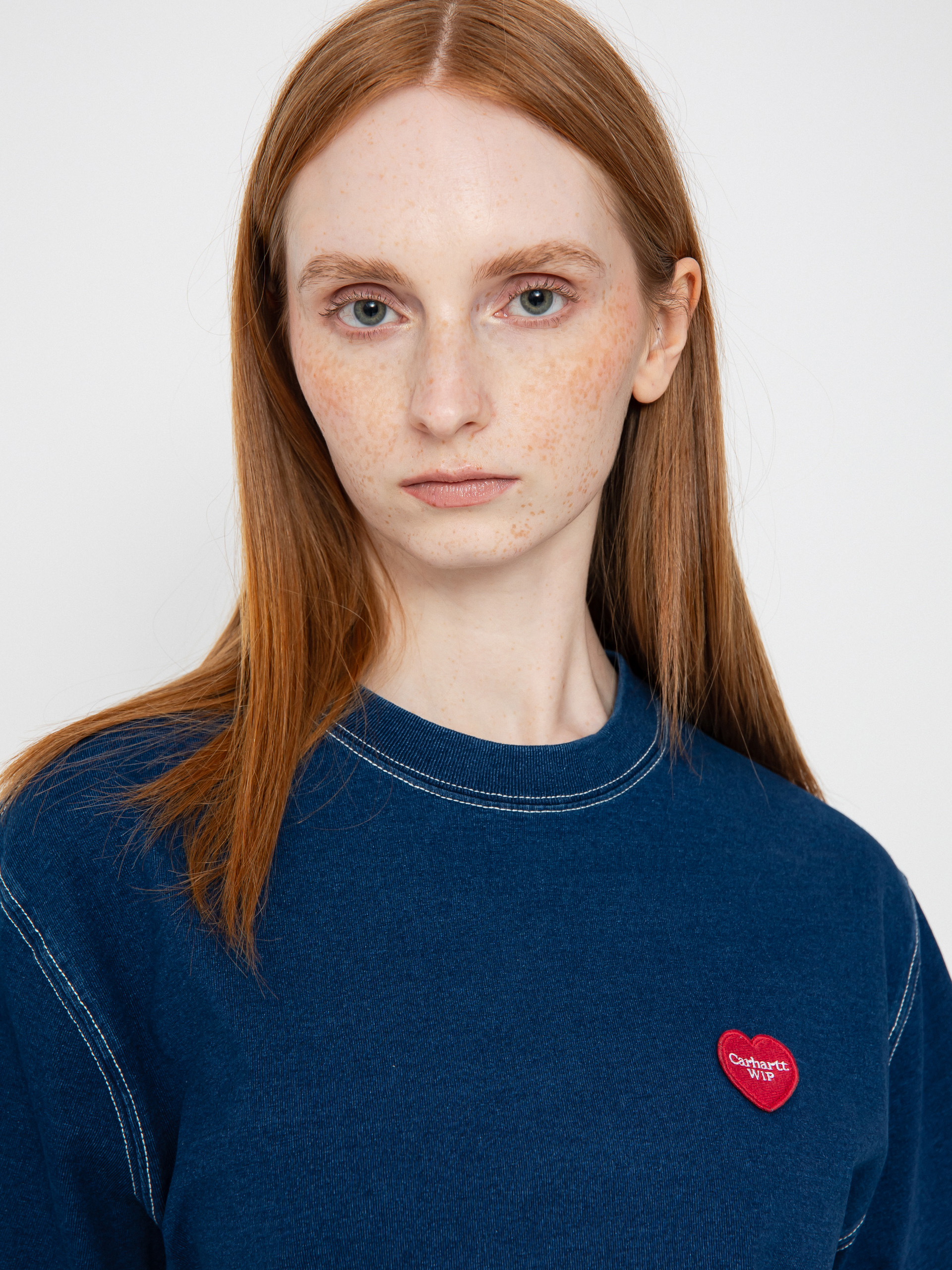 Carhartt WIP Ingo Wmn Póló (dark blue)