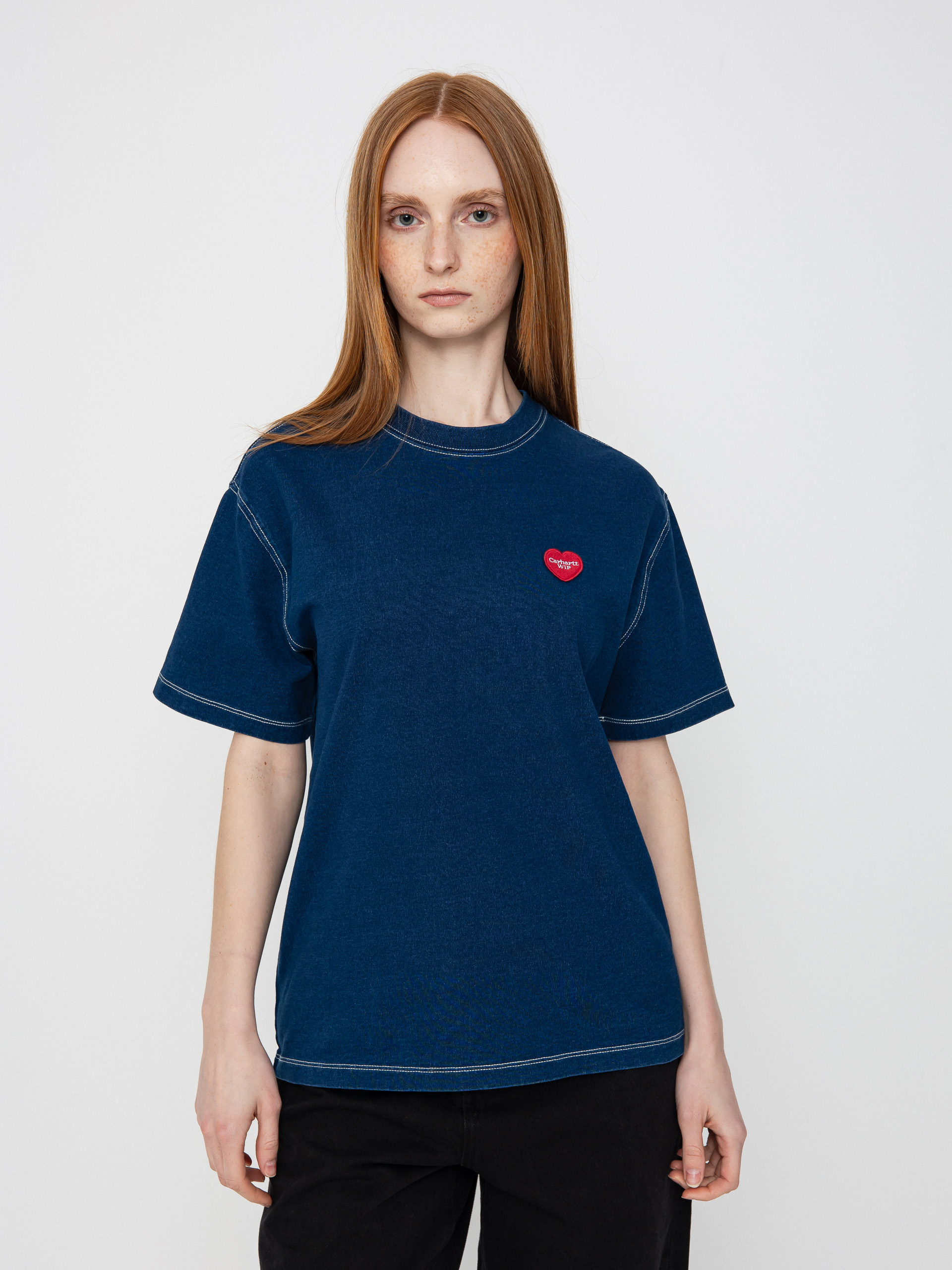 Carhartt WIP Ingo Wmn Póló (dark blue)