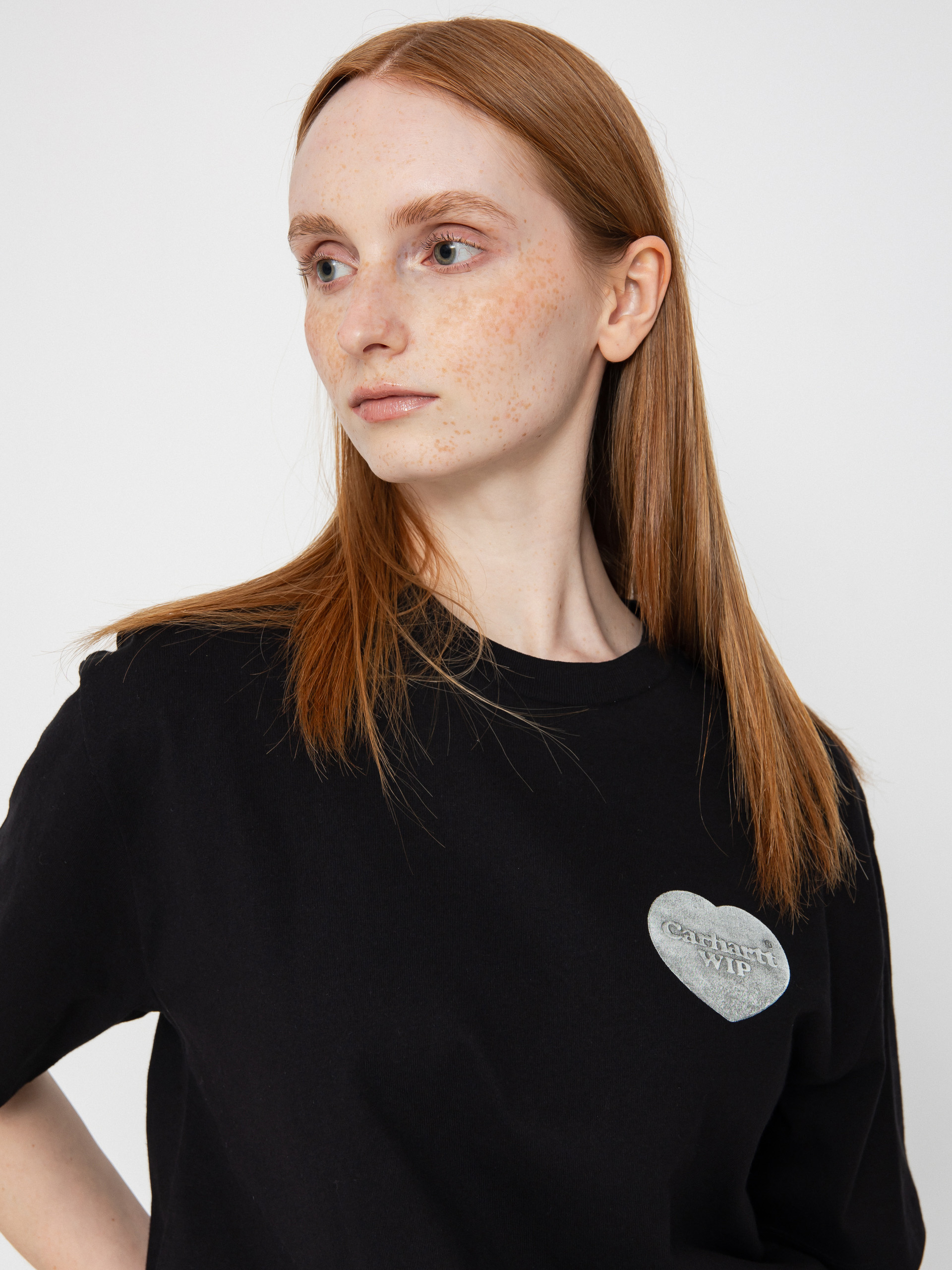 Carhartt WIP Hartt Chain Wmn Póló (black)