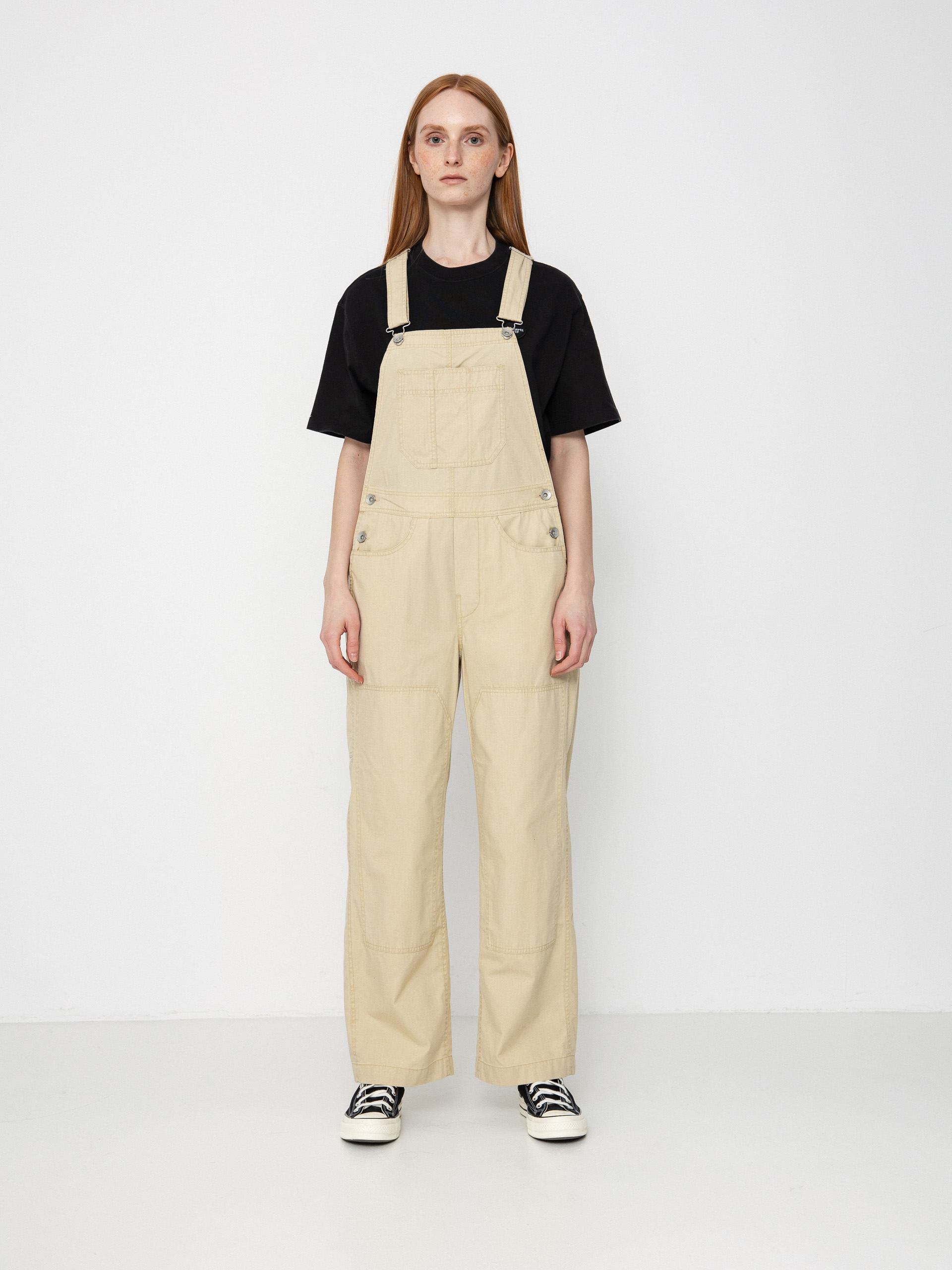Kisnadrág Brixton Utility Overall Wmn (pale khaki)