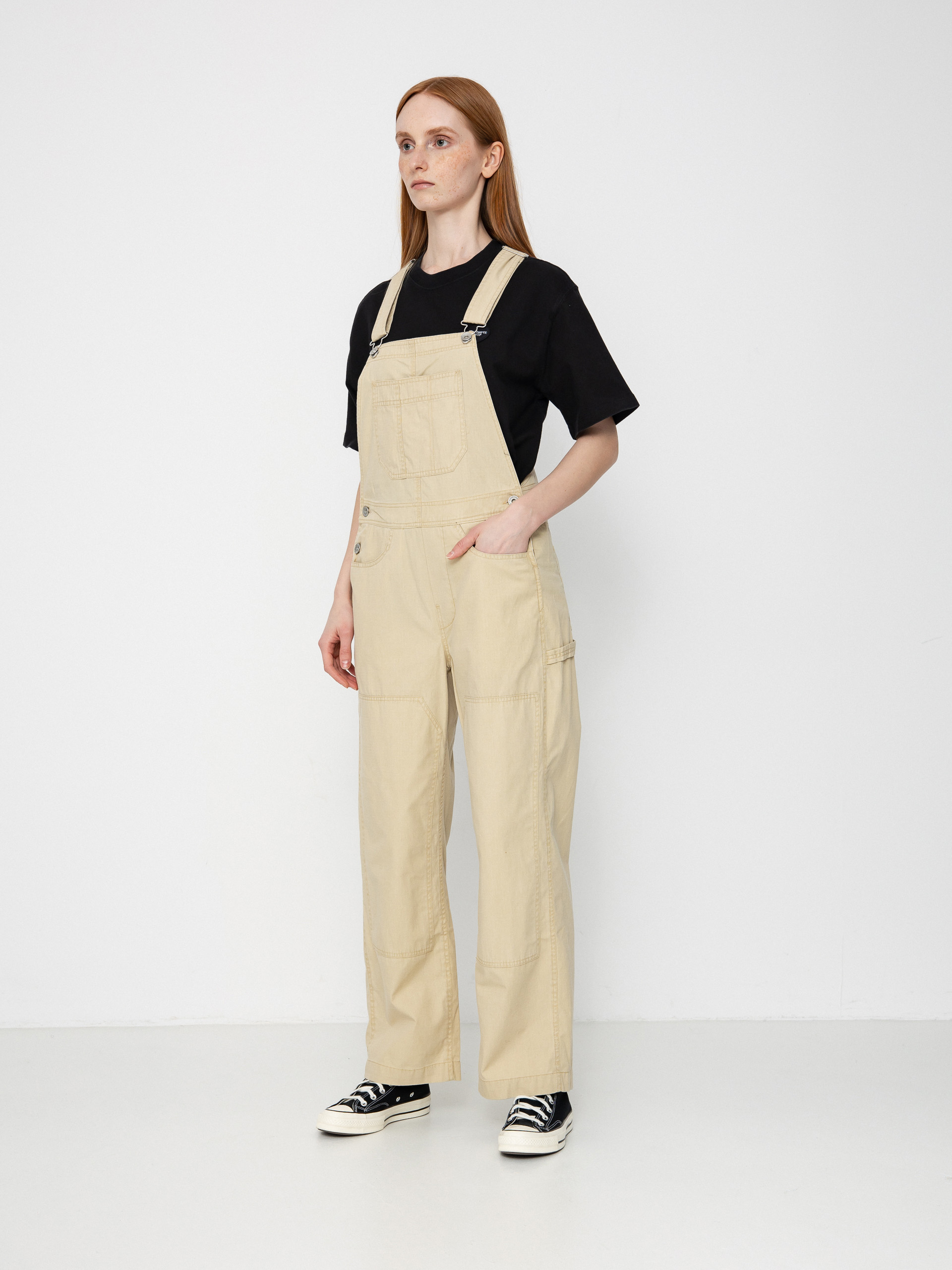 Kisnadrág Brixton Utility Overall Wmn (pale khaki)