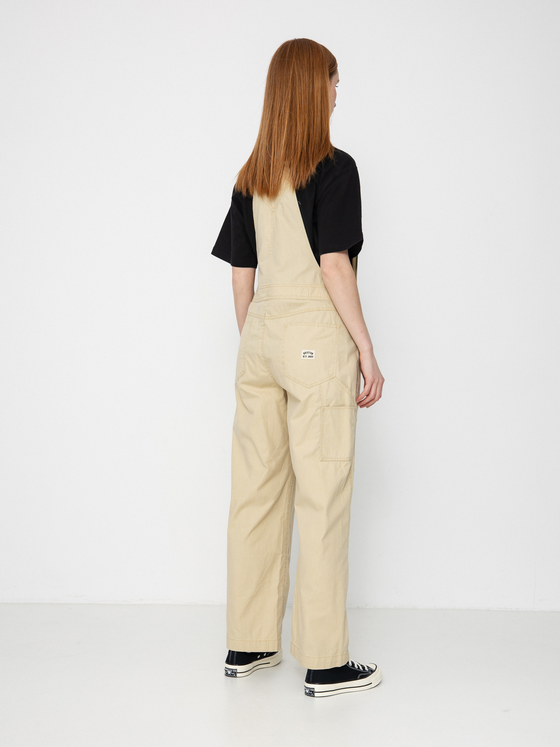 Kisnadrág Brixton Utility Overall Wmn (pale khaki)