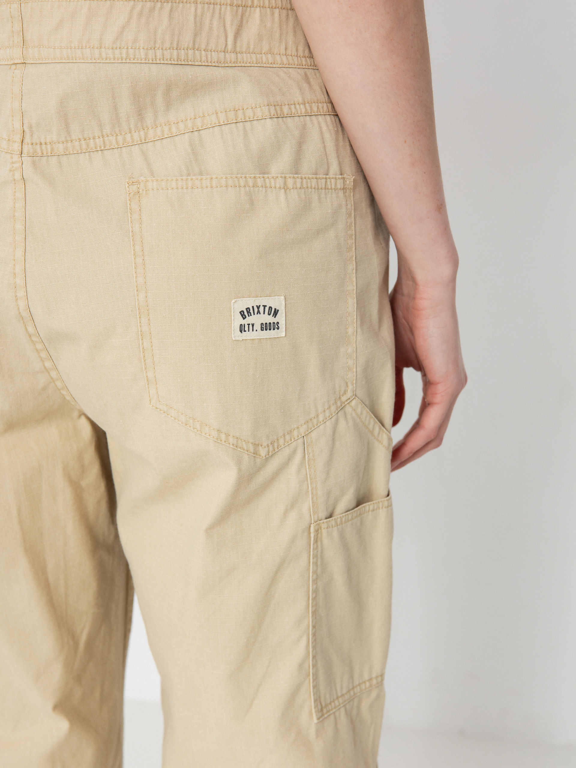 Kisnadrág Brixton Utility Overall Wmn (pale khaki)