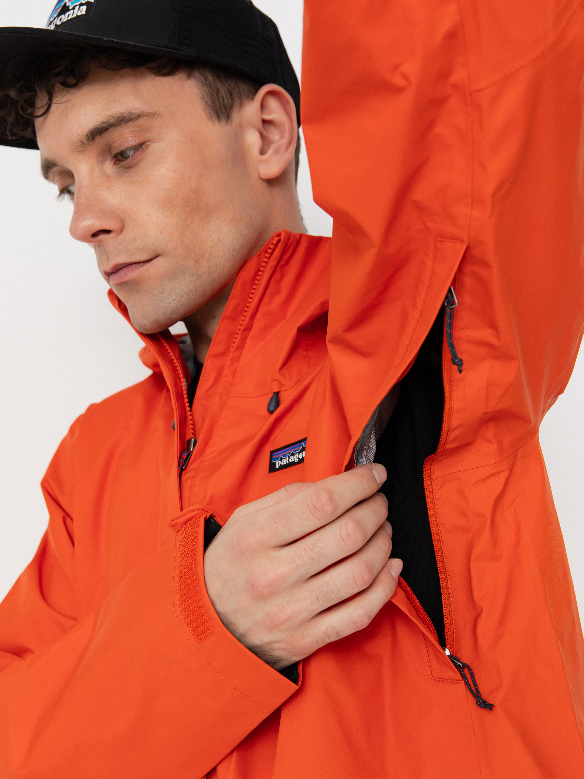 Patagonia Torrentshell 3L Dzseki (pollinator orange)