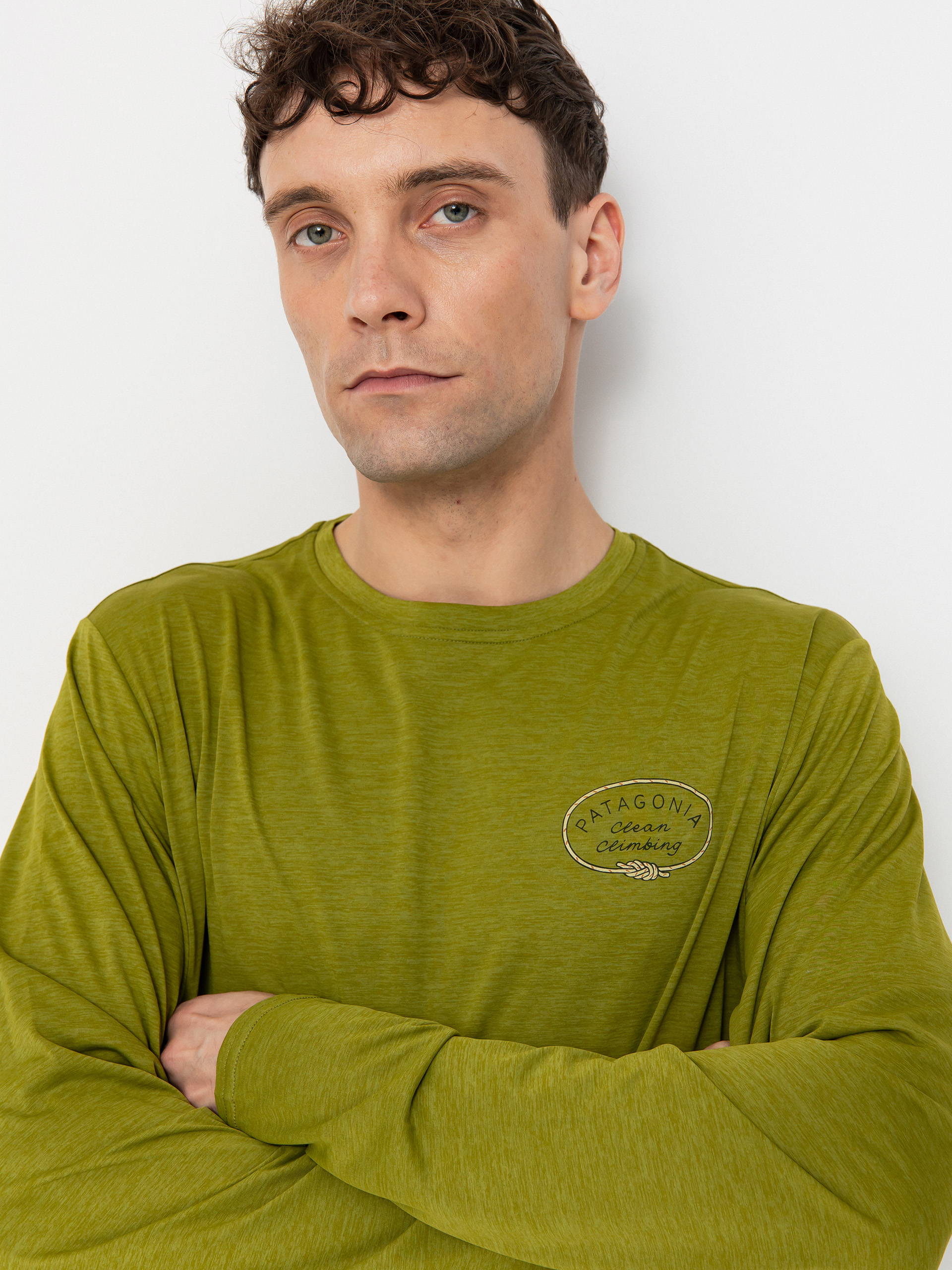 Patagonia Cap Cool Daily Graphic Hosszú ujjú felső (clean climb roots/graze green x-dye)