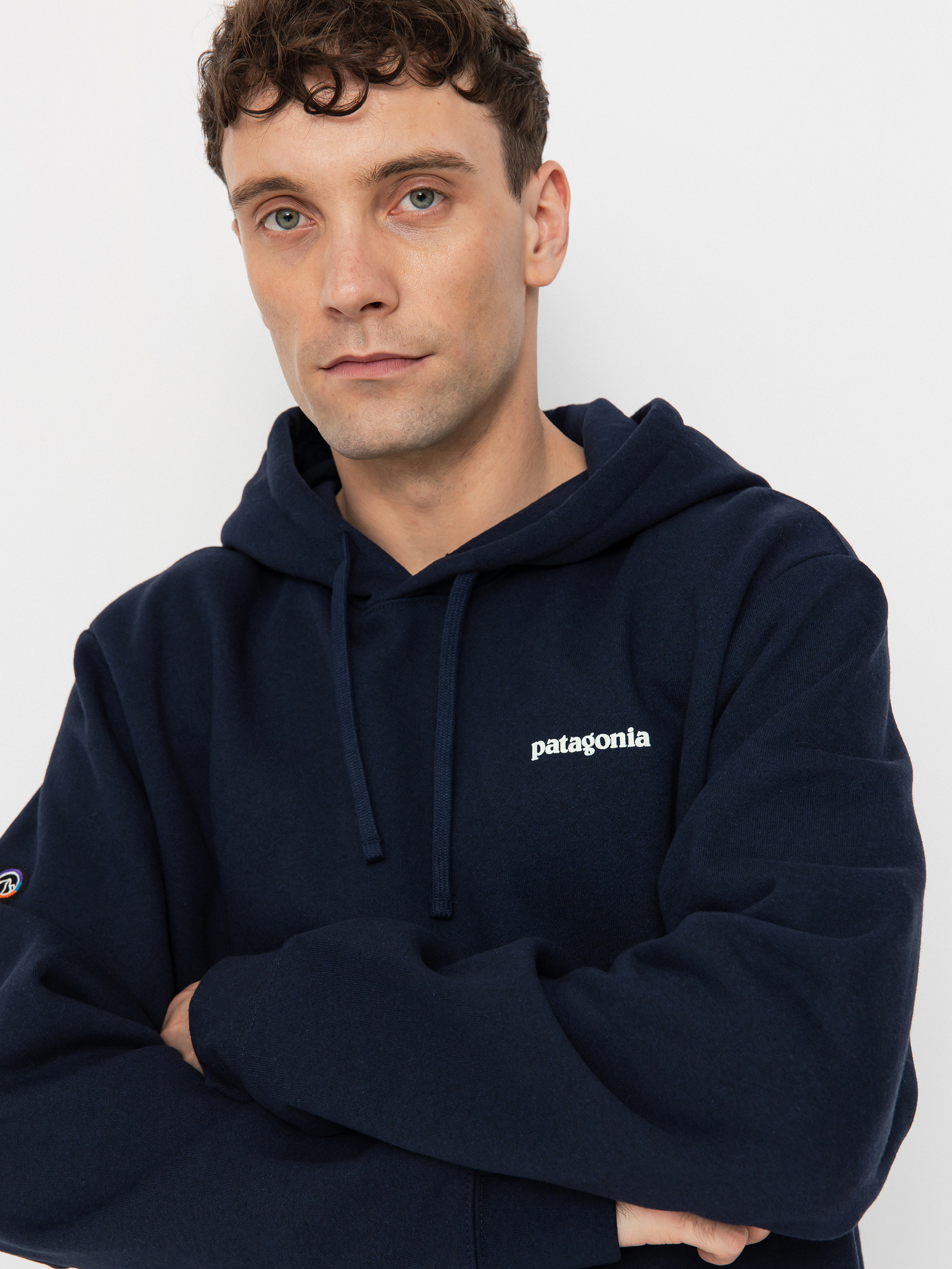 Patagonia Fitz Roy Icon Uprisal HD Kapucnis pulóver (new navy)