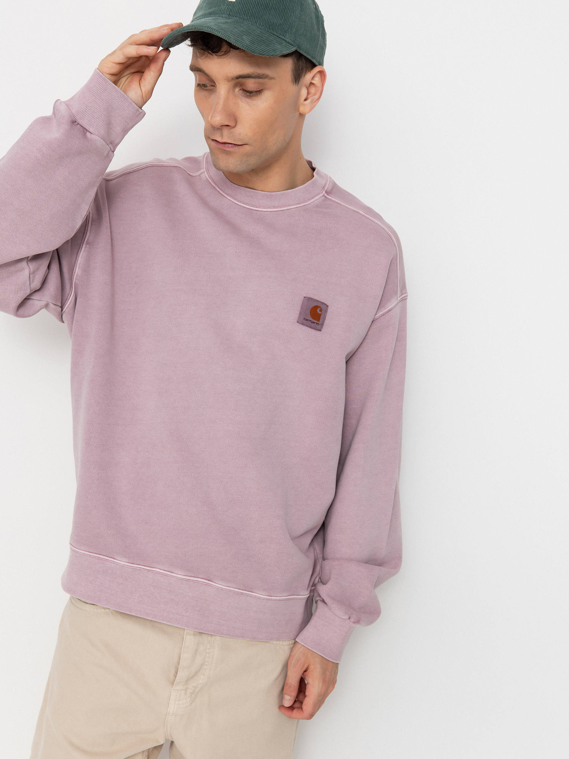Carhartt WIP Nelson Pulóver (hortensia)