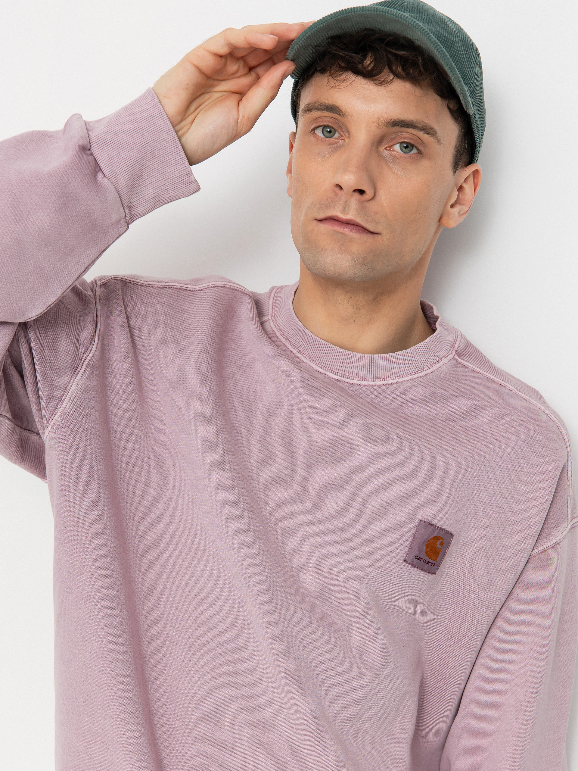 Carhartt WIP Nelson Pulóver (hortensia)