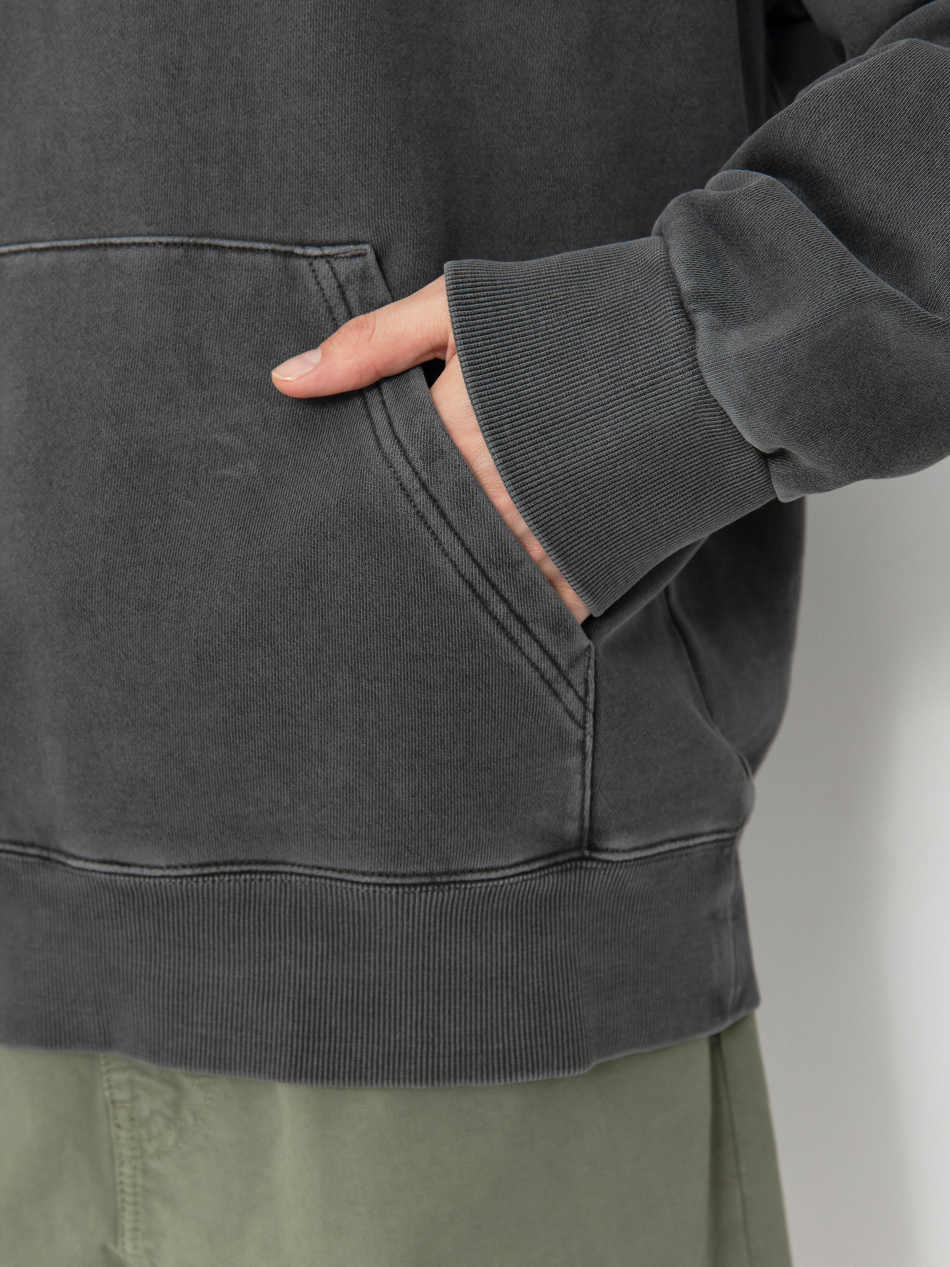 Carhartt WIP Nelson HD Kapucnis pulóver (graphite)