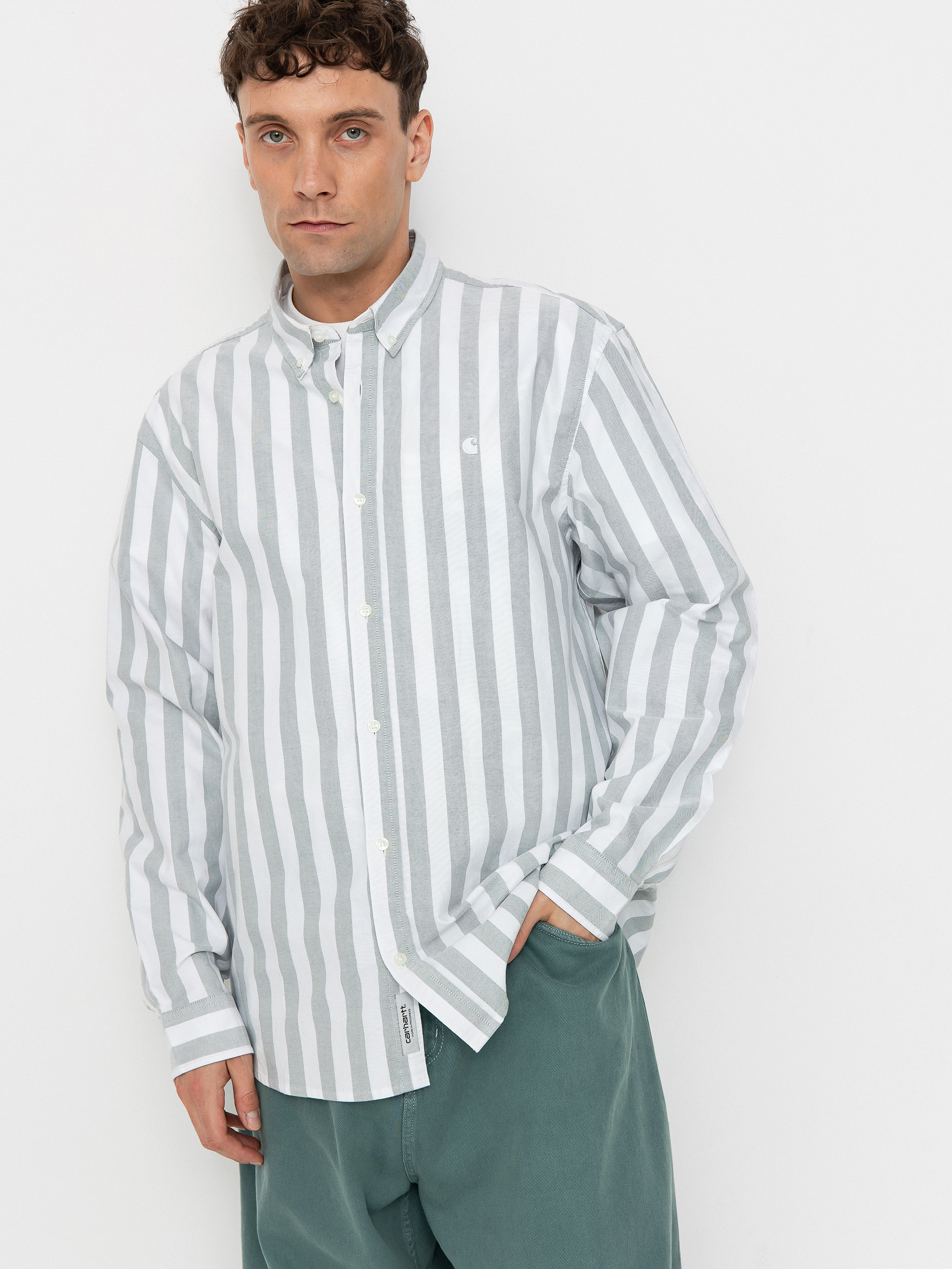 Carhartt WIP Dillion Ing (dillion stripe/park/white)