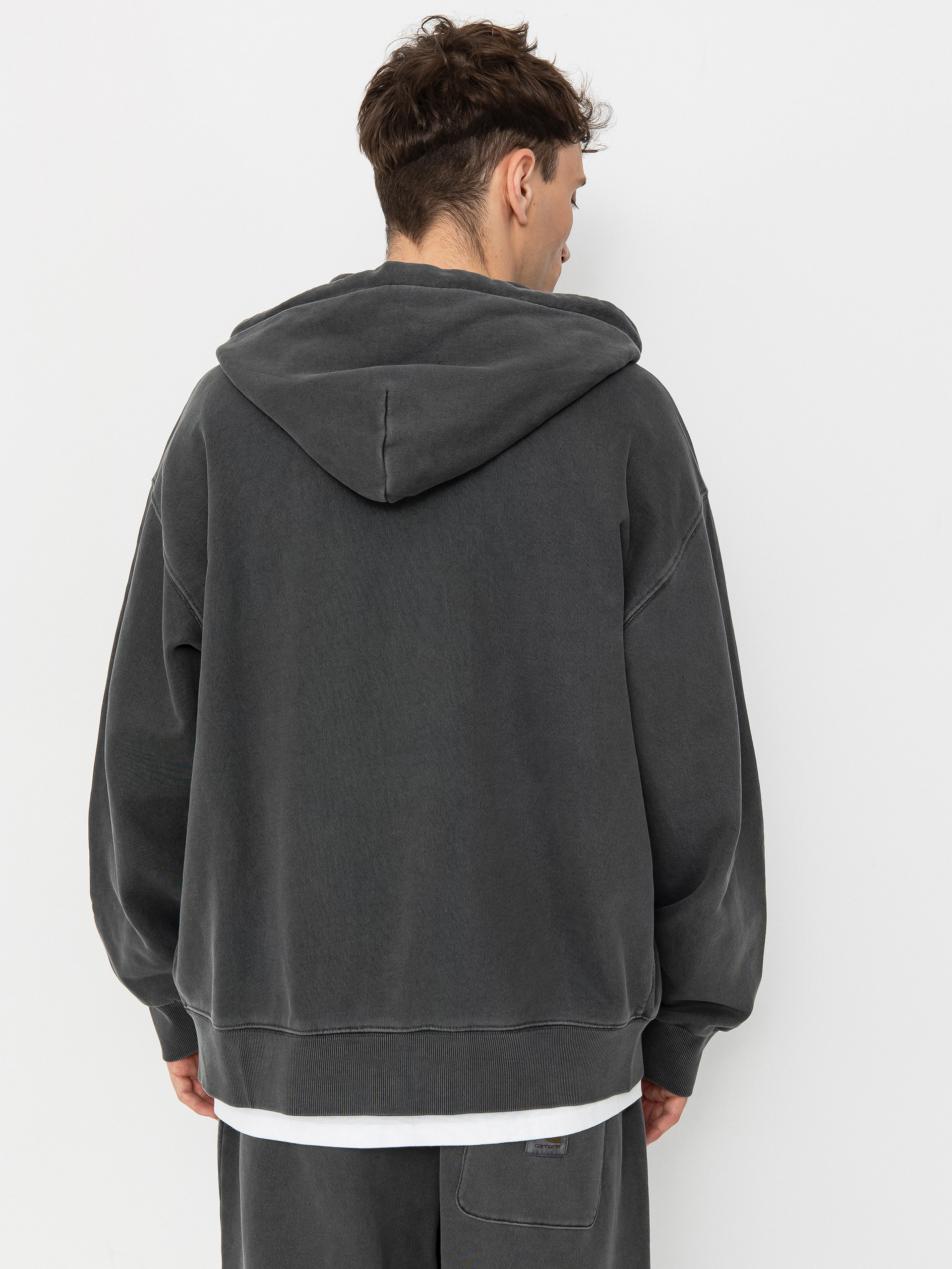 Carhartt WIP Nelson ZHD Kapucnis pulóver (graphite)