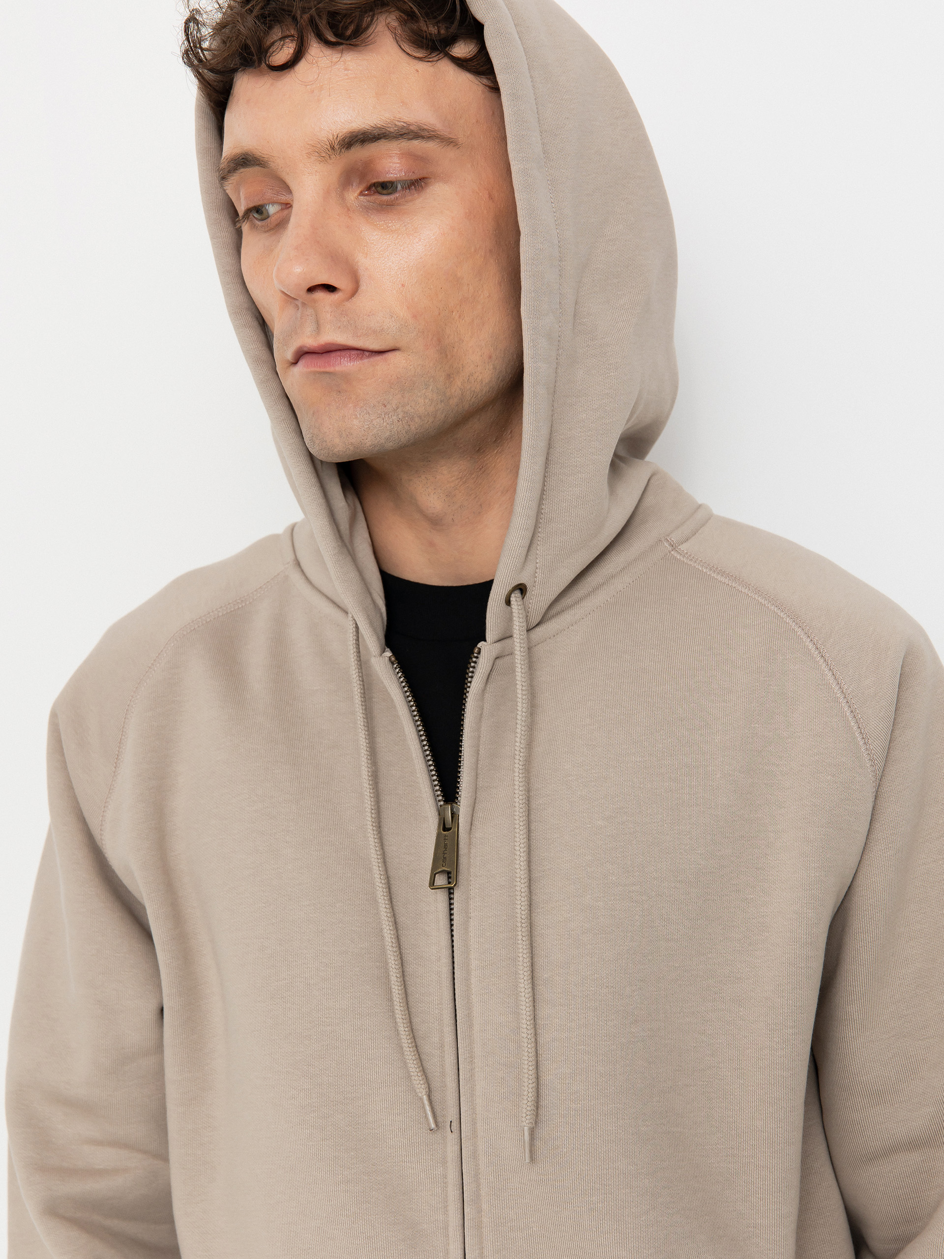 Carhartt WIP Chase ZHD Kapucnis pulóver (dusky beige/gold)