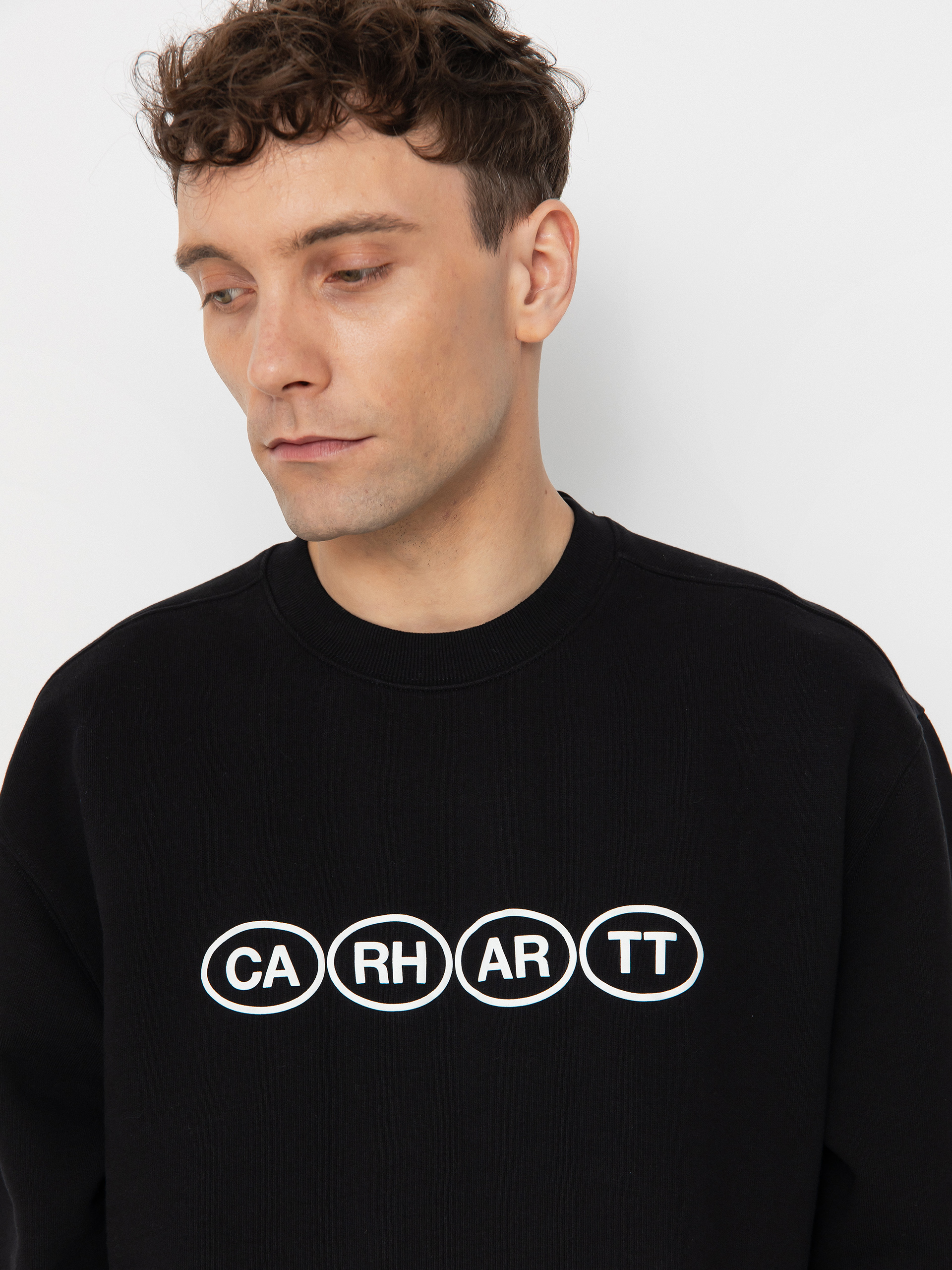 Carhartt WIP Bumper Pulóver (black/white)
