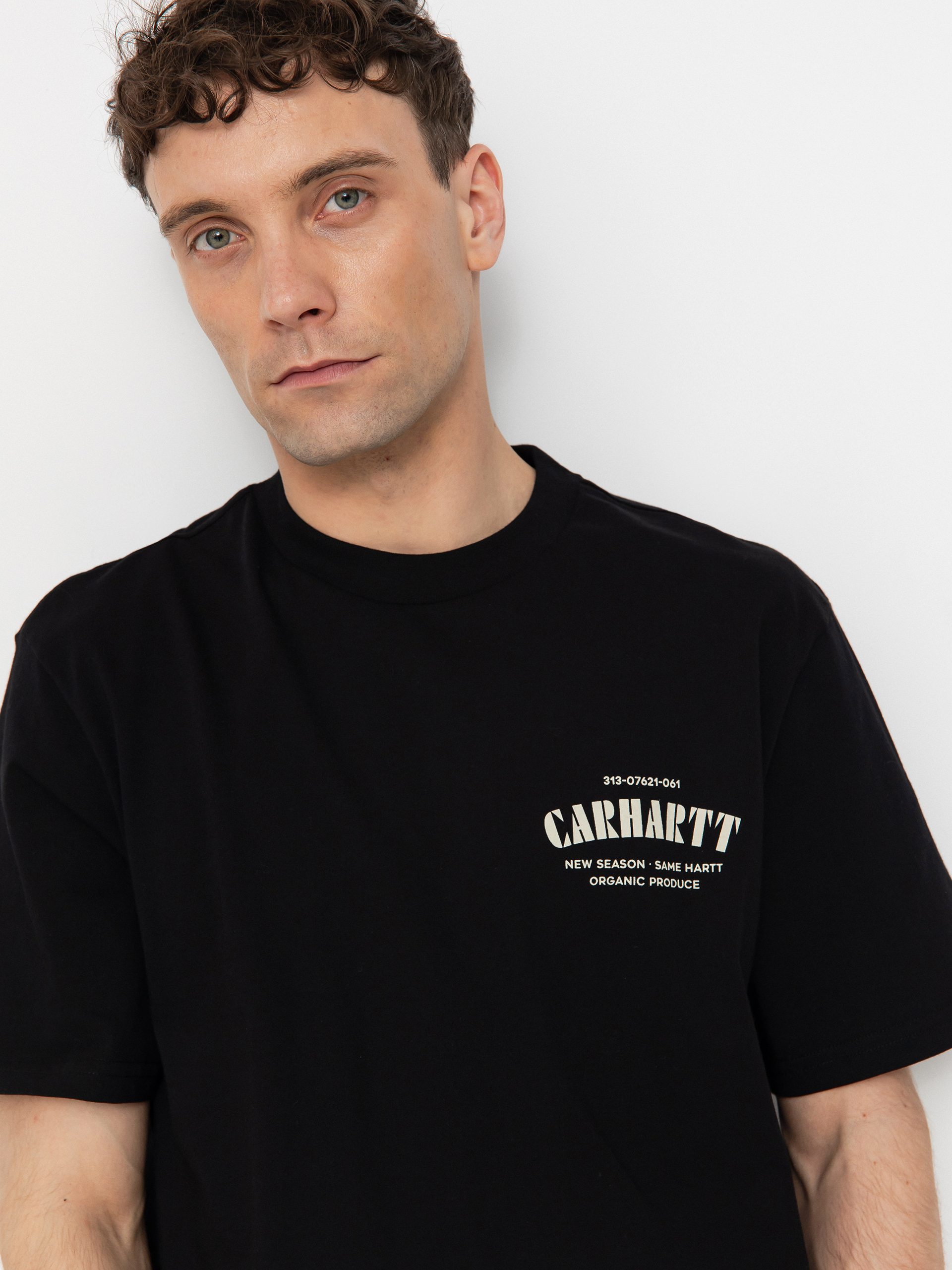 Carhartt WIP Catalogue C Logo Póló (black)
