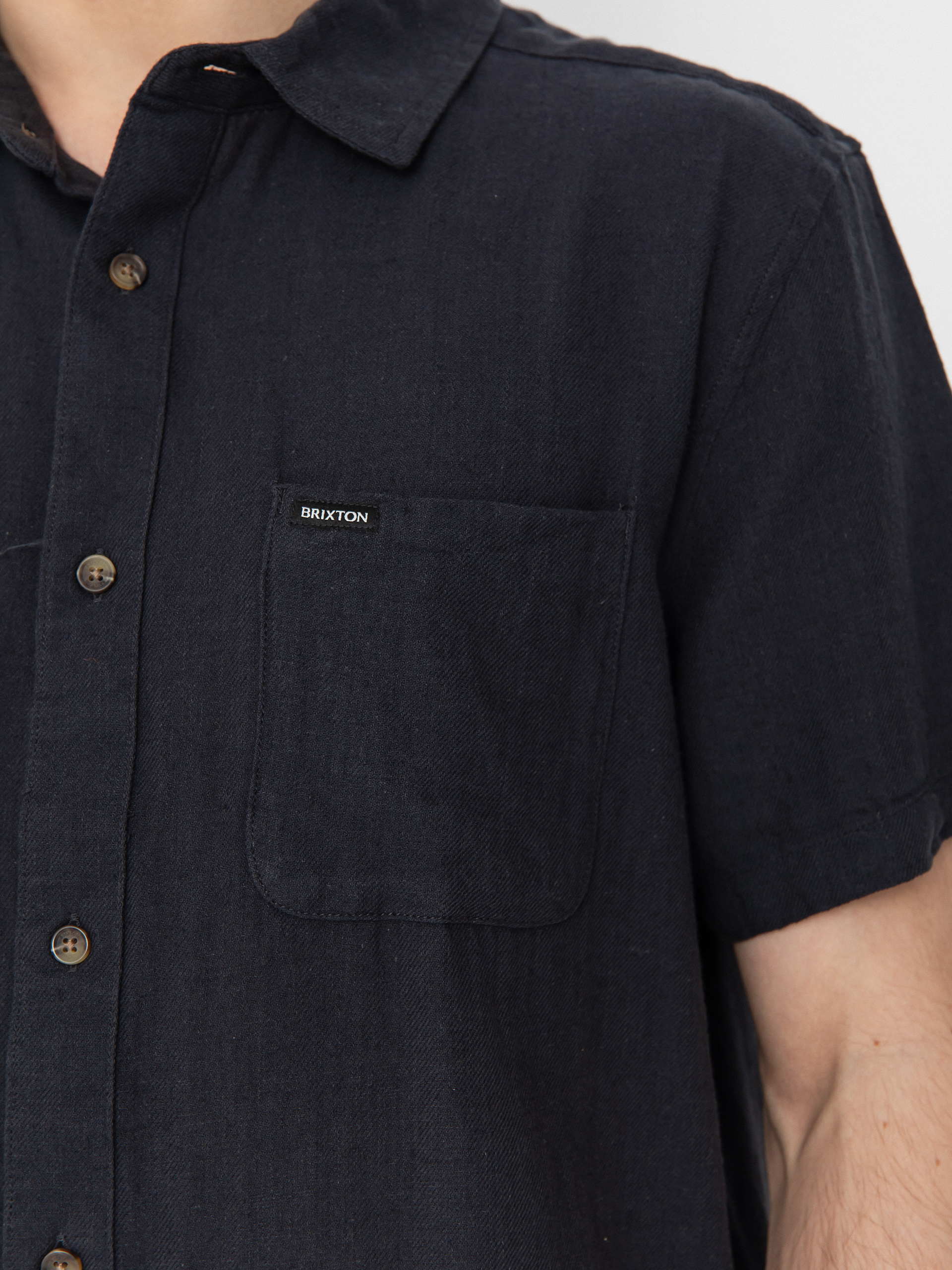 Brixton Charter Org Cttn Ing (washed black)