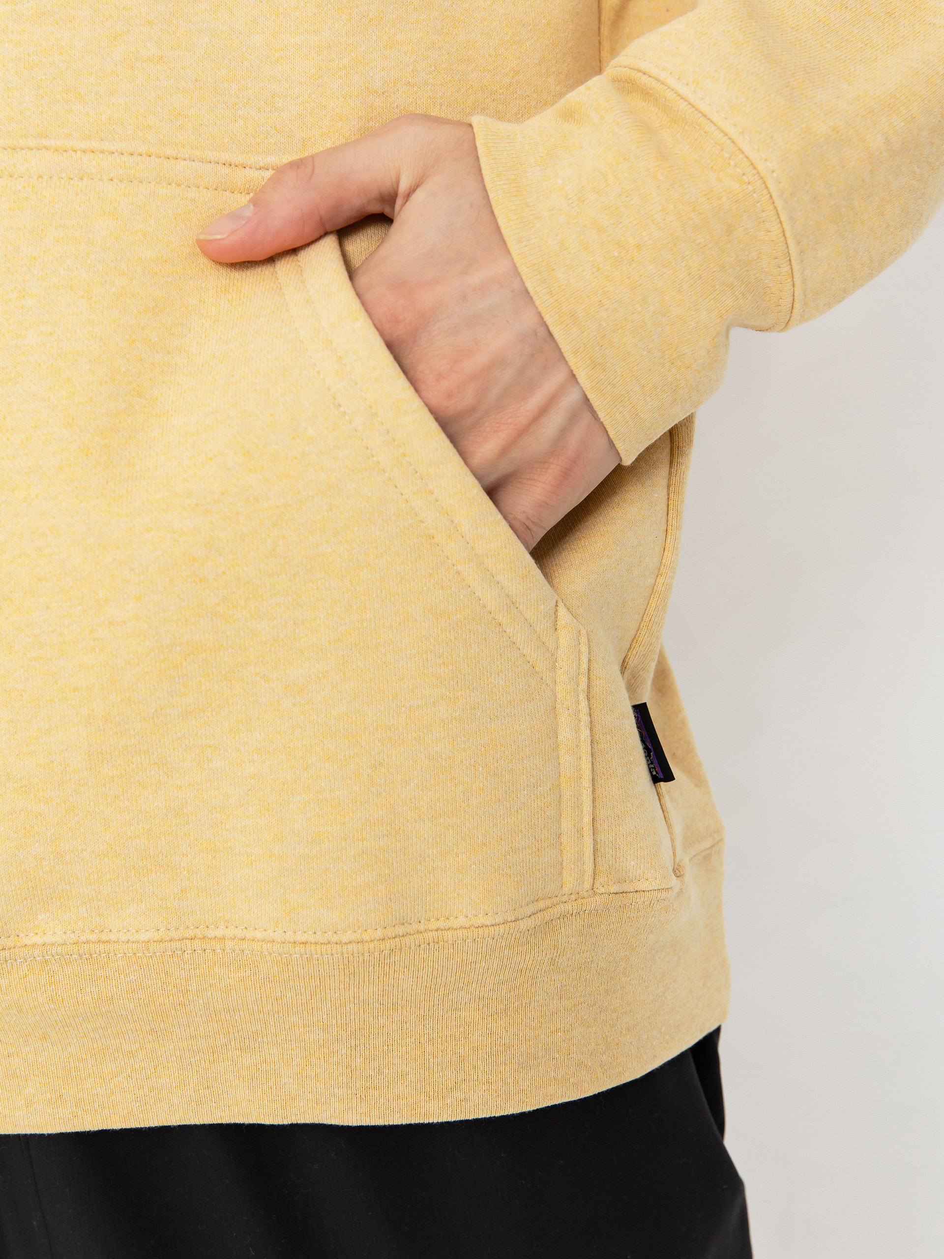 Kapucnis pulóver Patagonia Boardshort Logo Uprisal HD (beeswax tan)