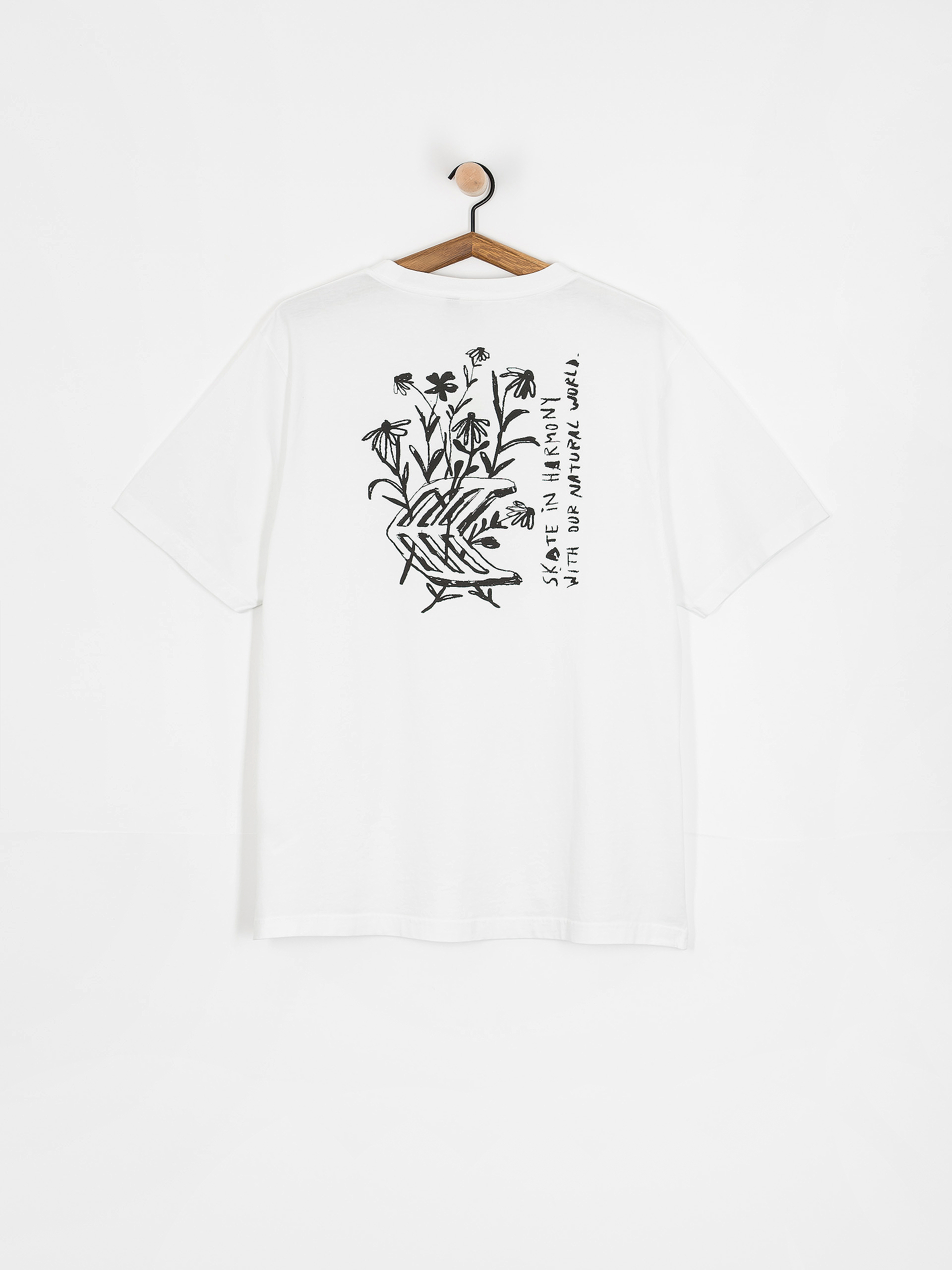 Póló Cariuma Conté Flowers (off white)