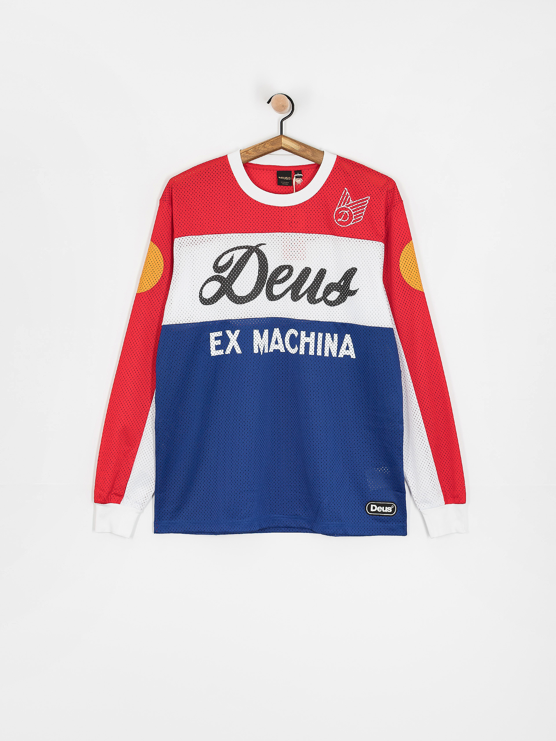 Hosszú ujjú felső Deus Ex Machina Saber Moto Jersey (tri colour)