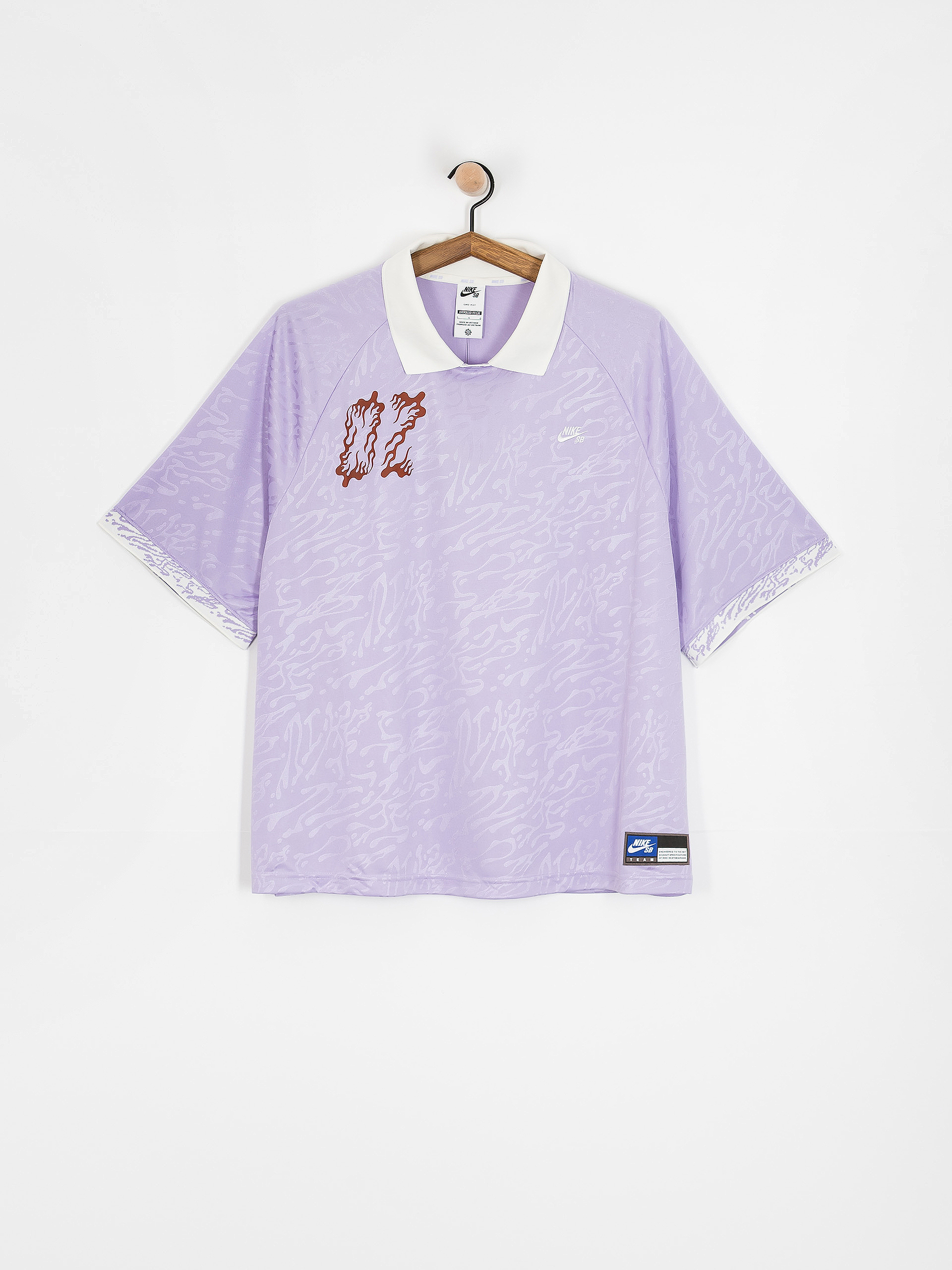 Póló Nike SB Dri Fit Jacquard (hydrangeas/sail/white)