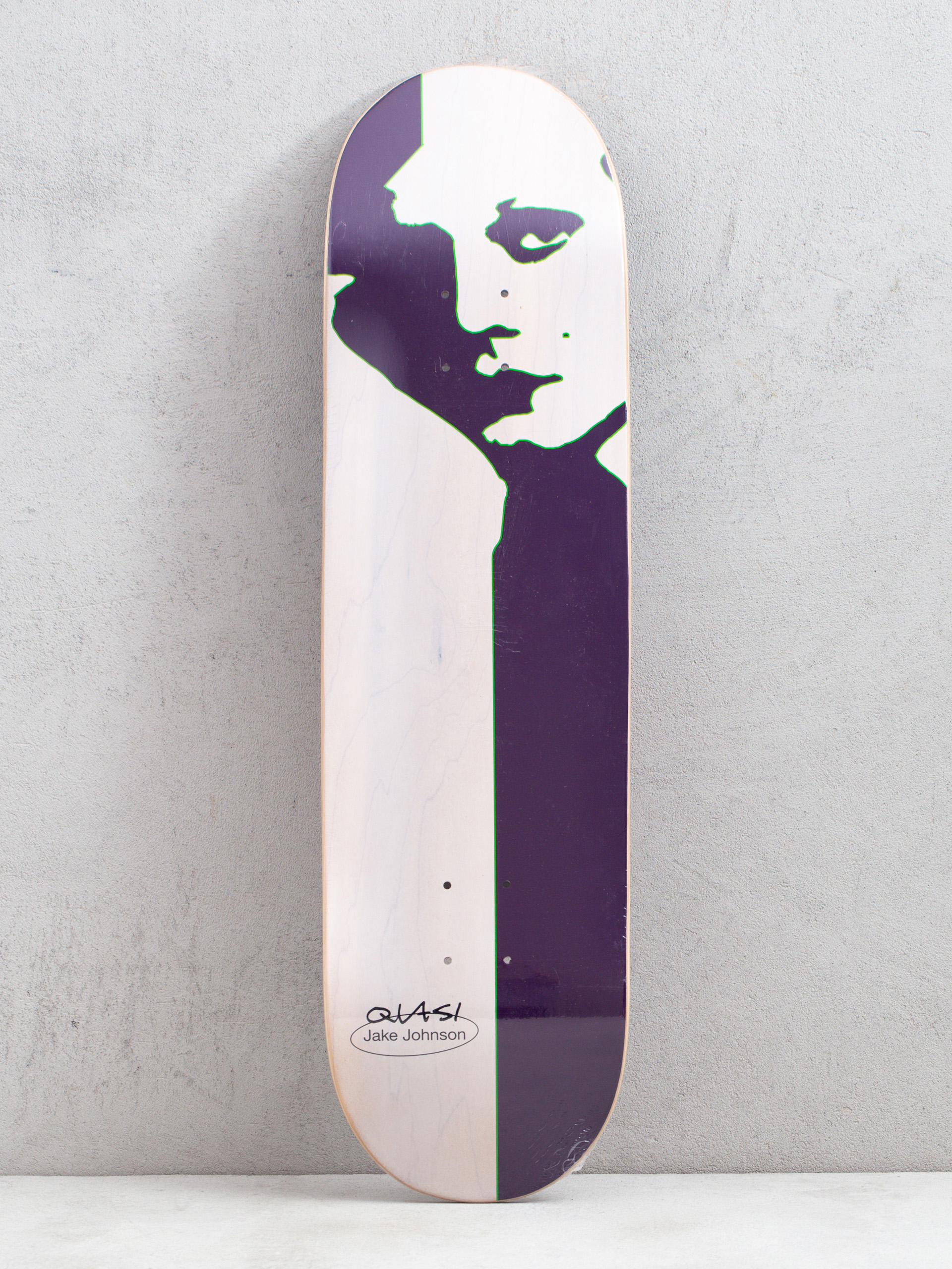 Gördeszka lap Quasi Skateboards Johnson Milan (beige/navy)