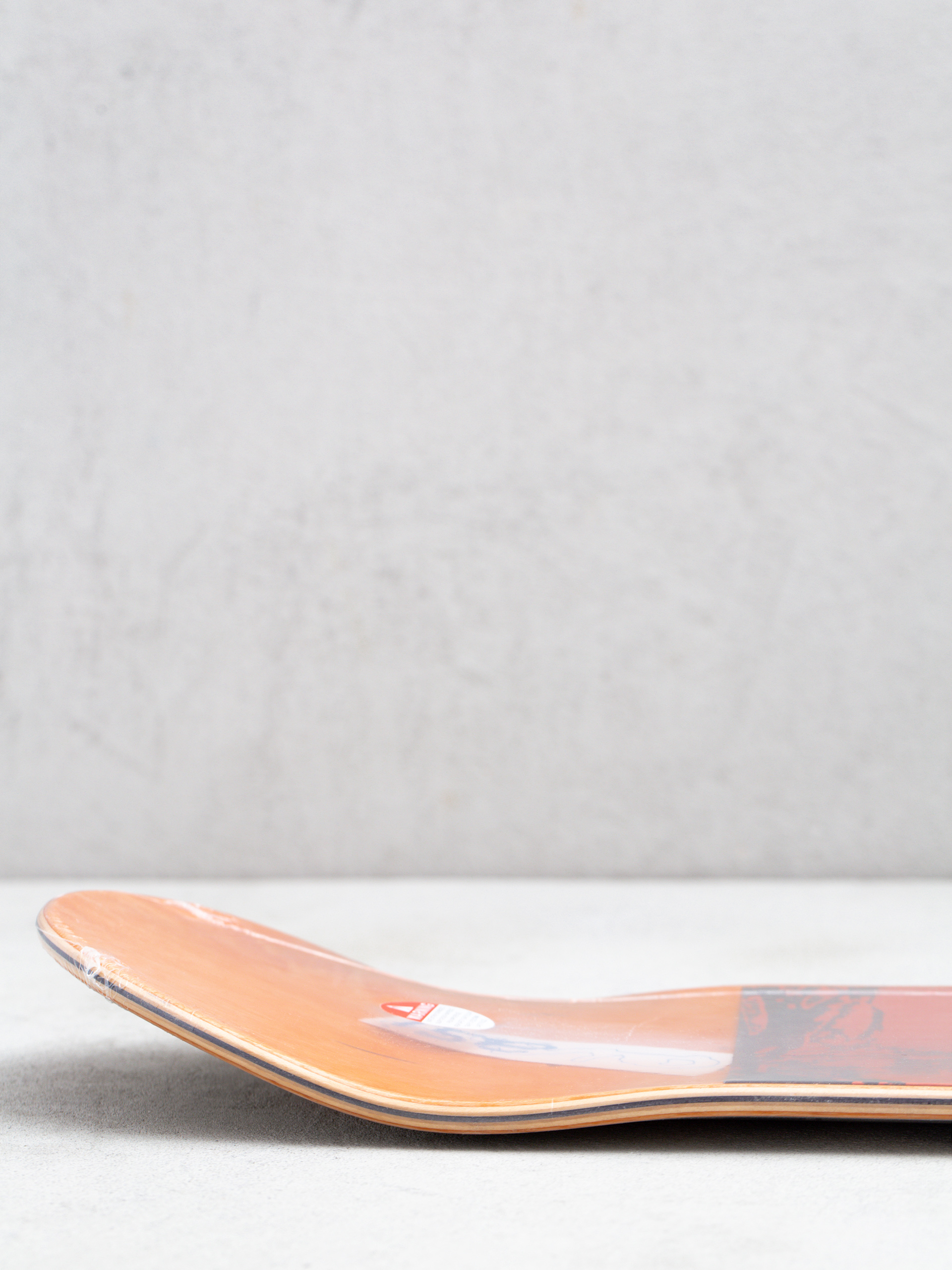 Gördeszka lap Quasi Skateboards De Keyzer Distance (beige/orange)