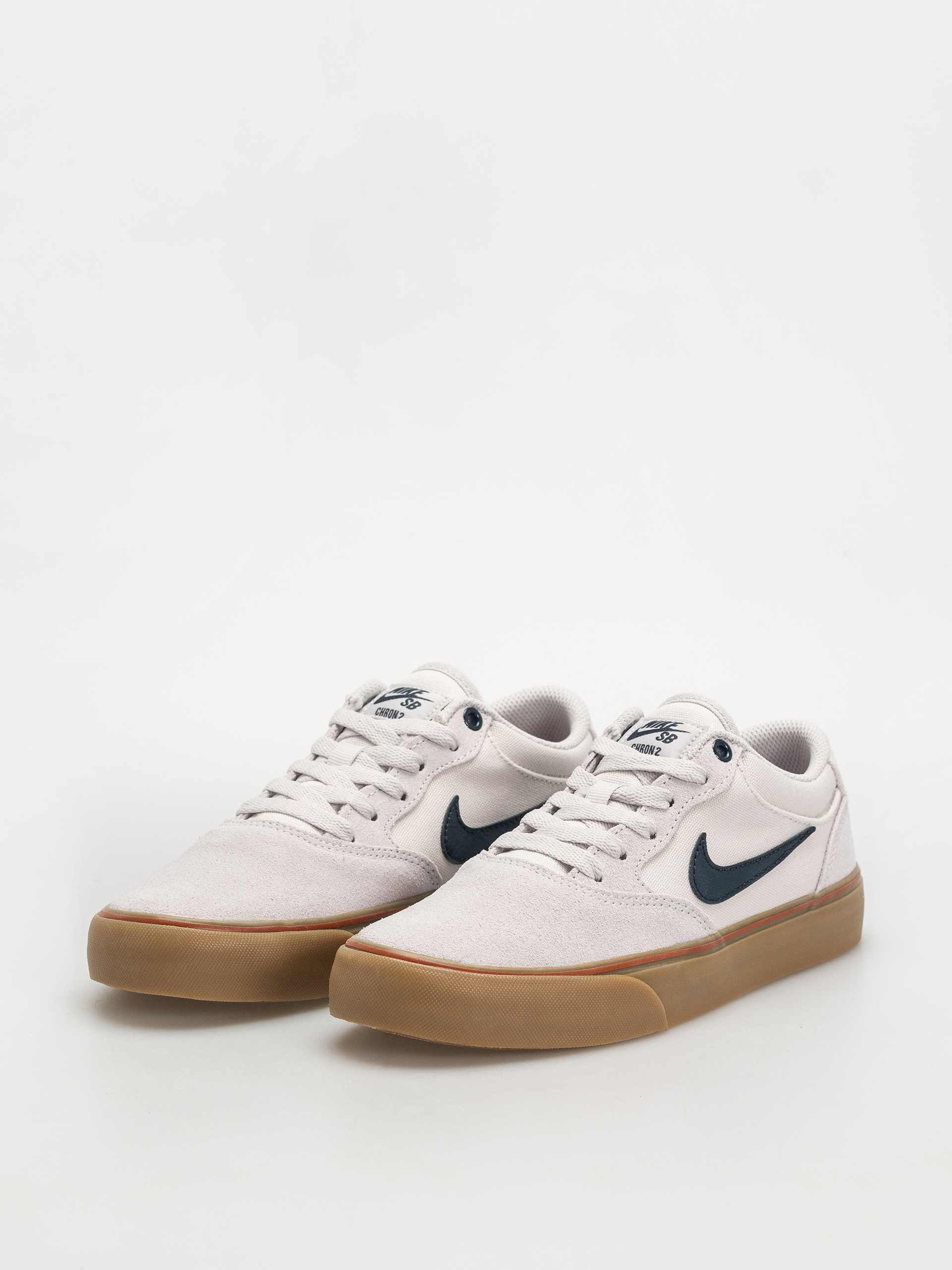 Nike SB Chron 2 Cipők (vast grey/armory navy dark russet)