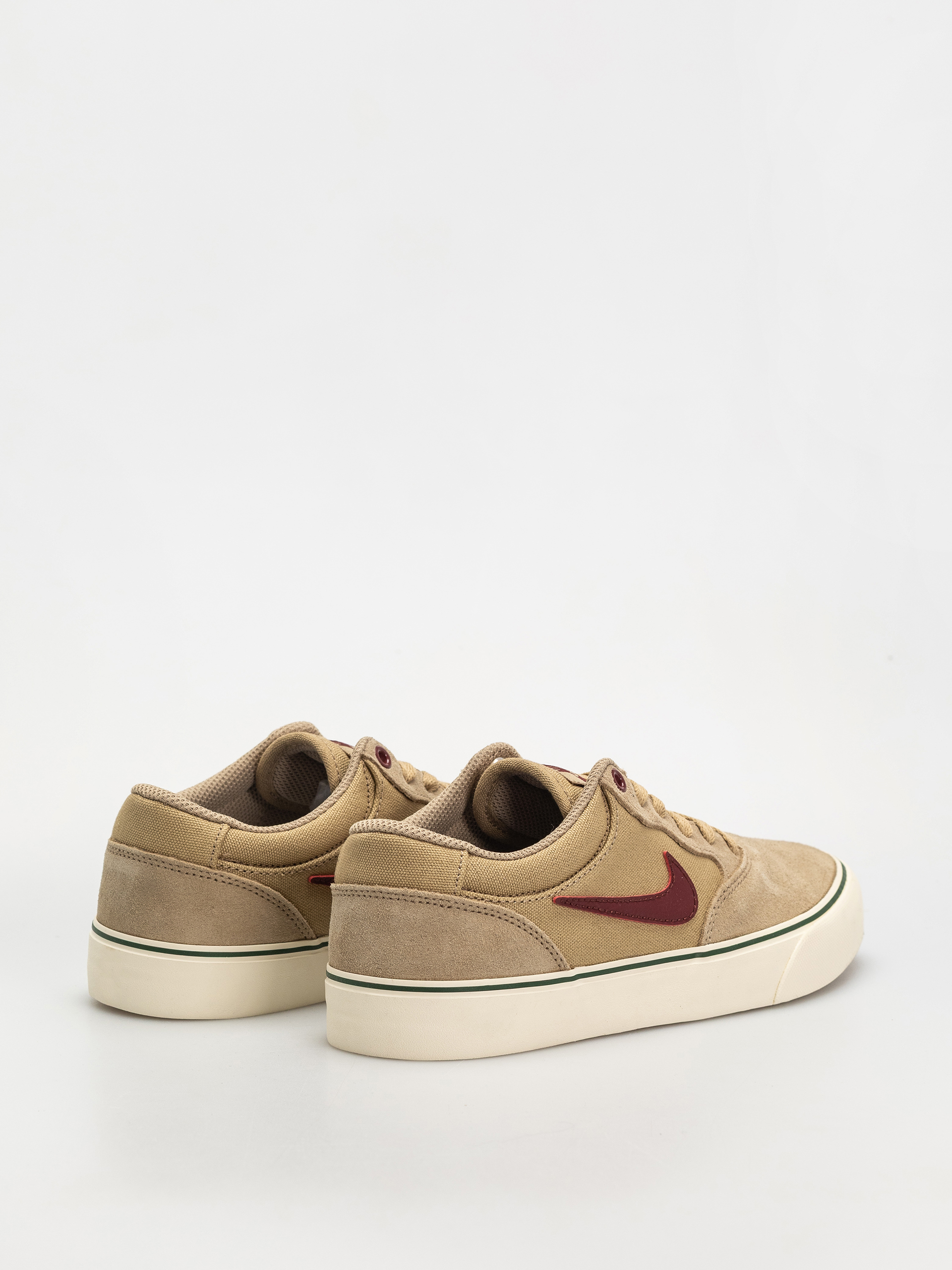 Nike SB Chron 2 Cipők (parachute beige/dark team red)