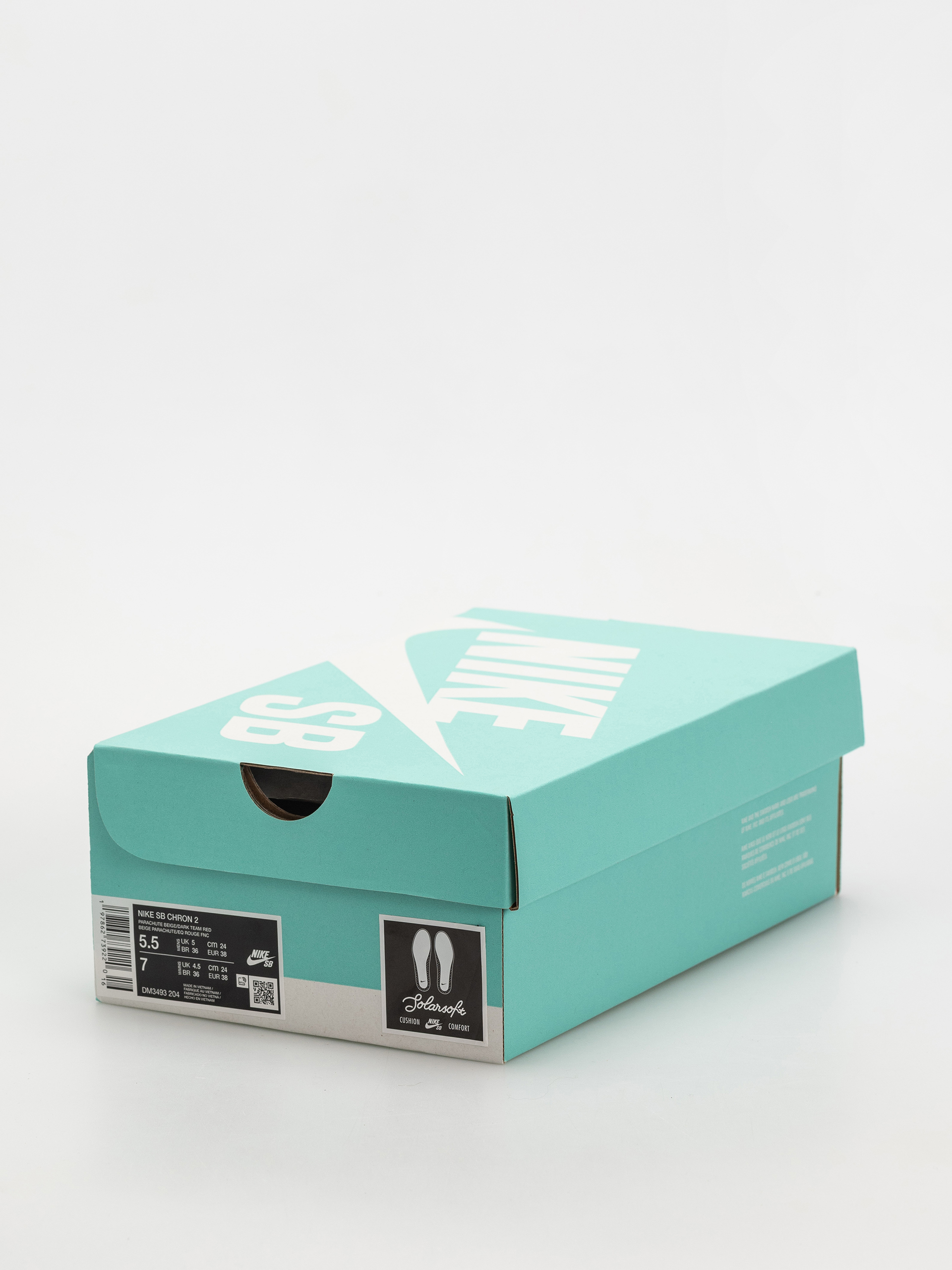 Nike SB Chron 2 Cipők (parachute beige/dark team red)