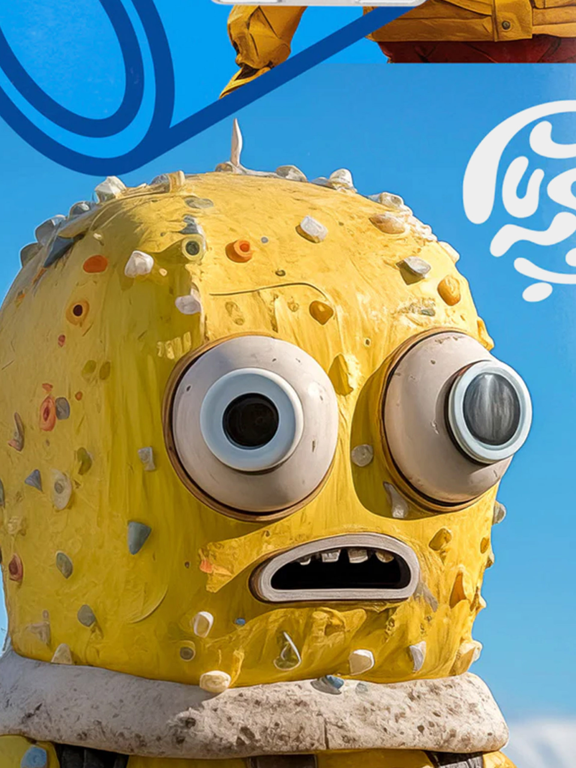 Komplett gördeszka Push Yellow Man Fp (blue)