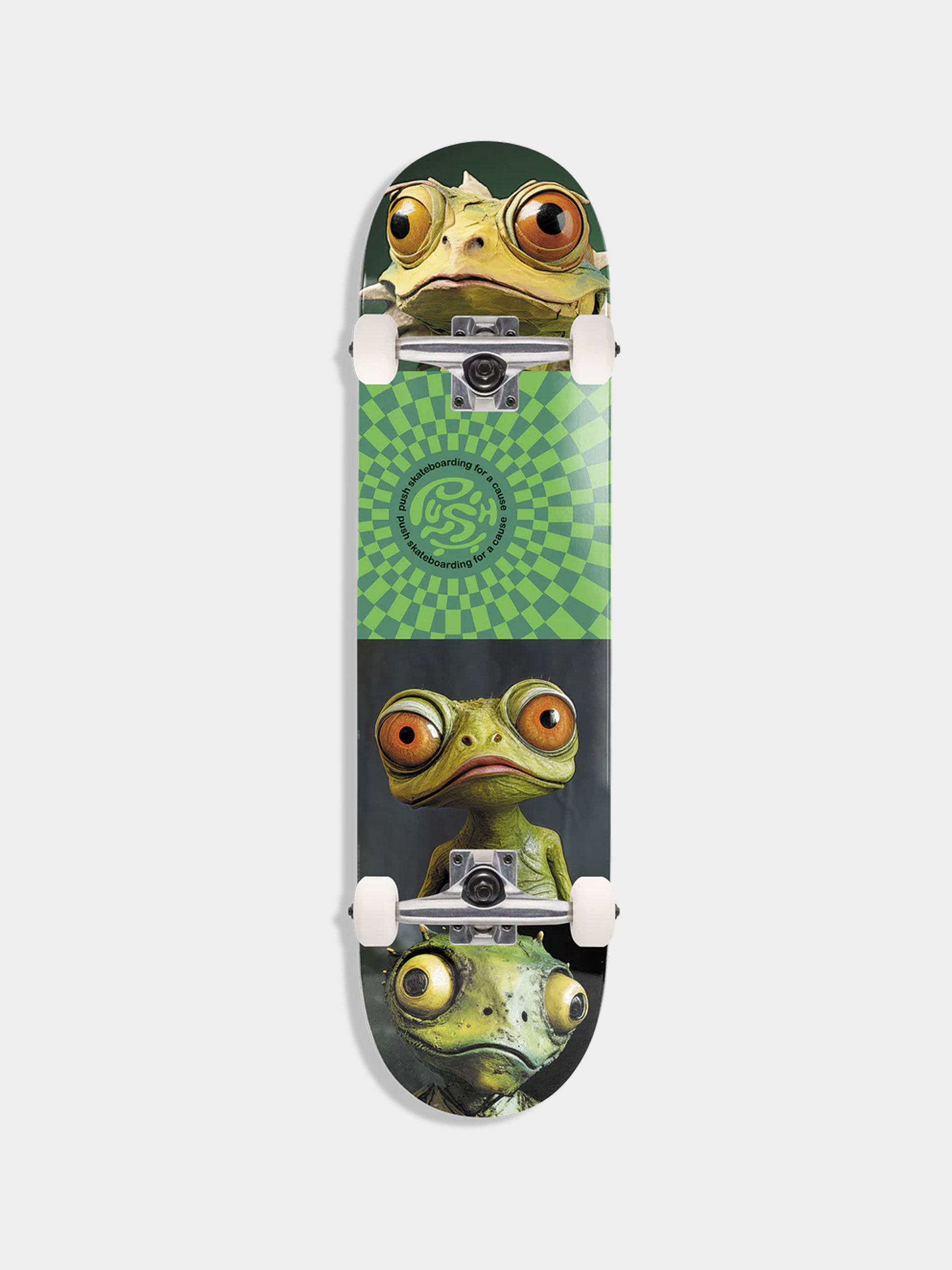 Komplett gördeszka Push Gecko Fp (green)