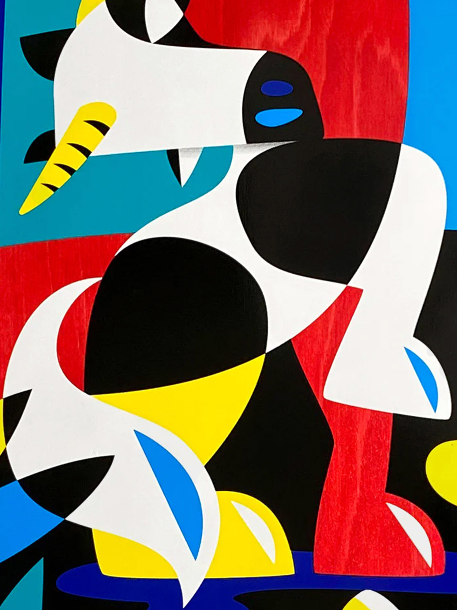 Komplett gördeszka Push Louie Barletta Guest (red/blue)