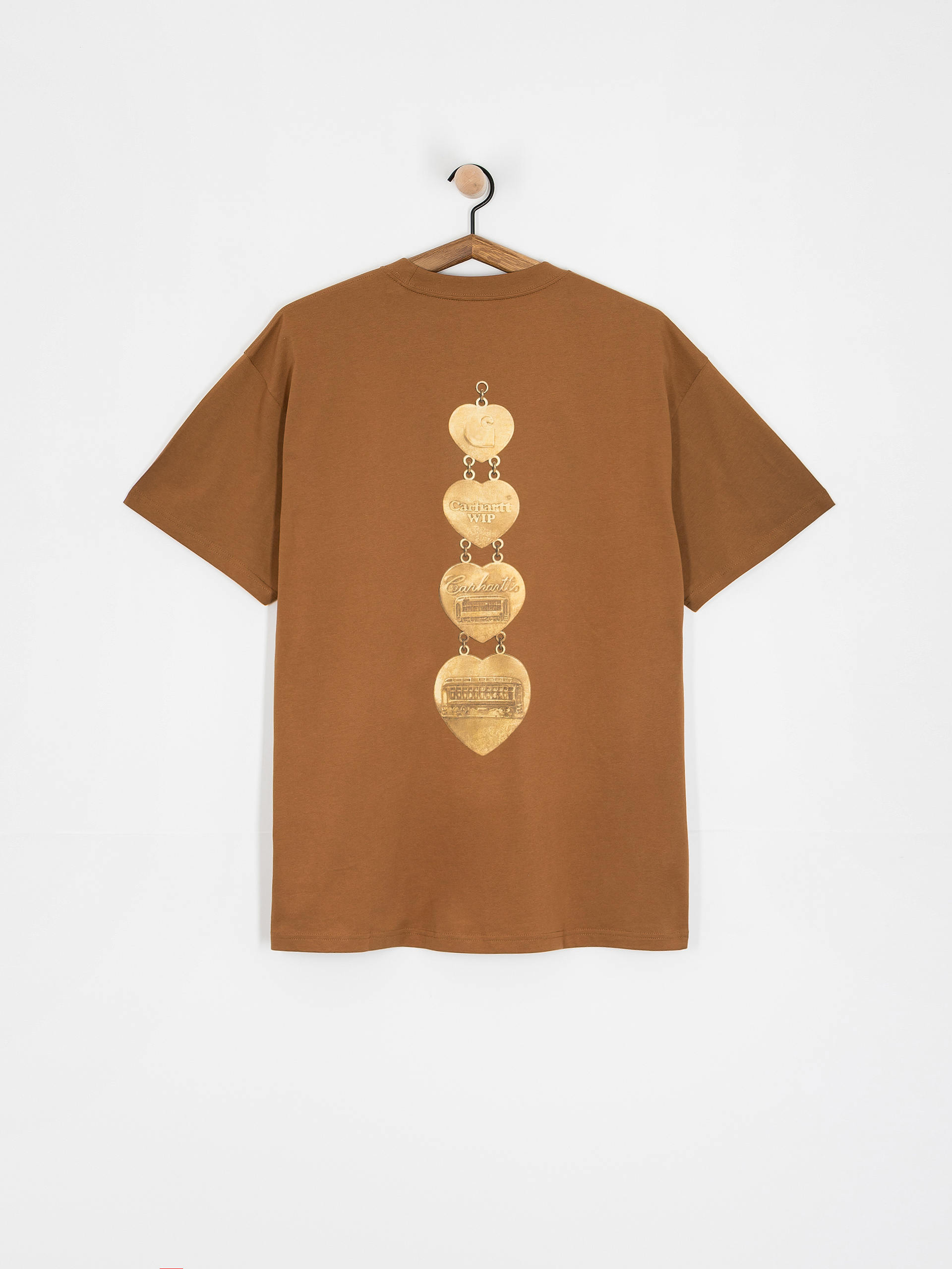 Carhartt WIP Hartt Chain Póló (hamilton brown)