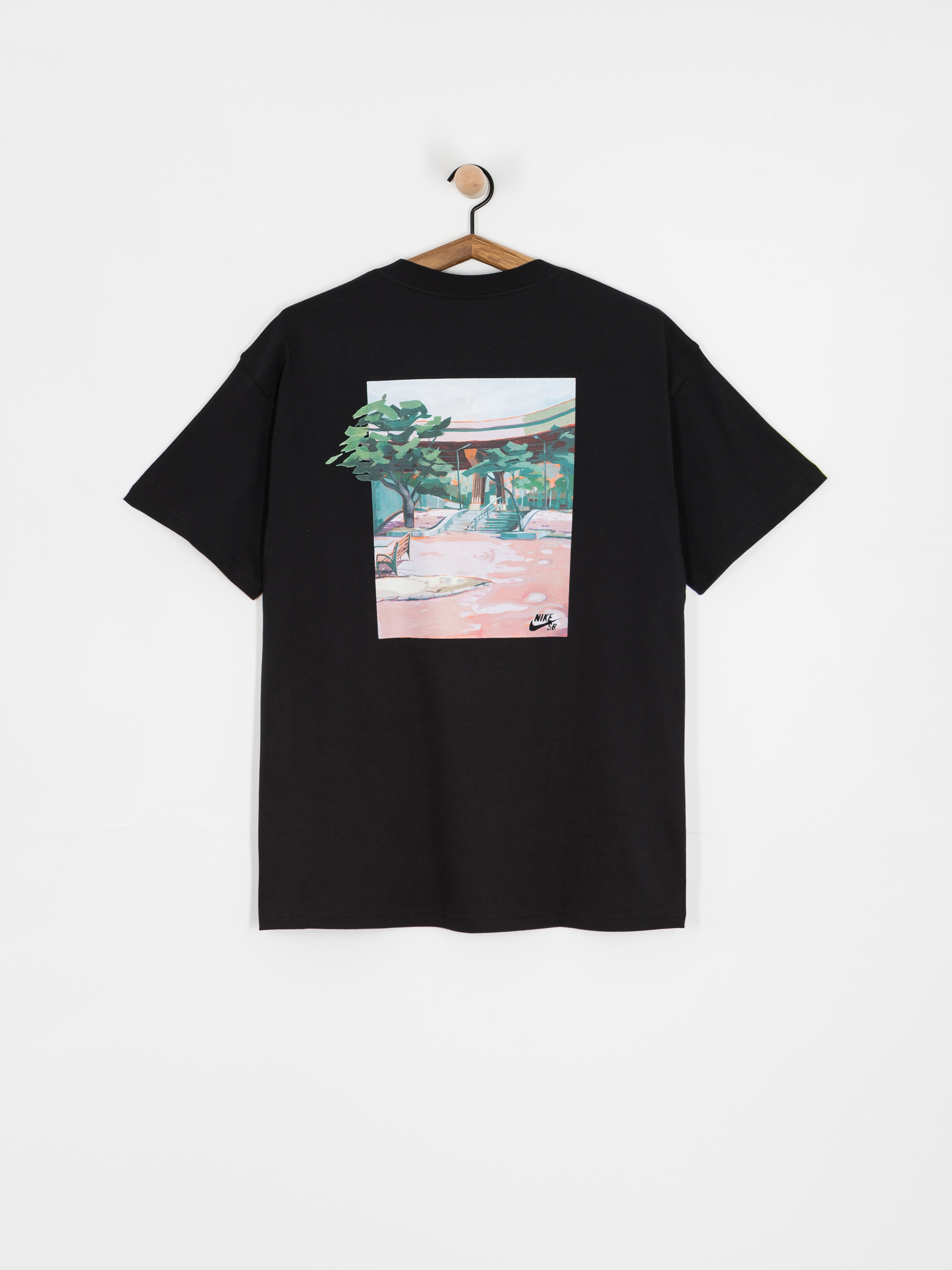 Nike SB Ooklyn Banks Póló (black)
