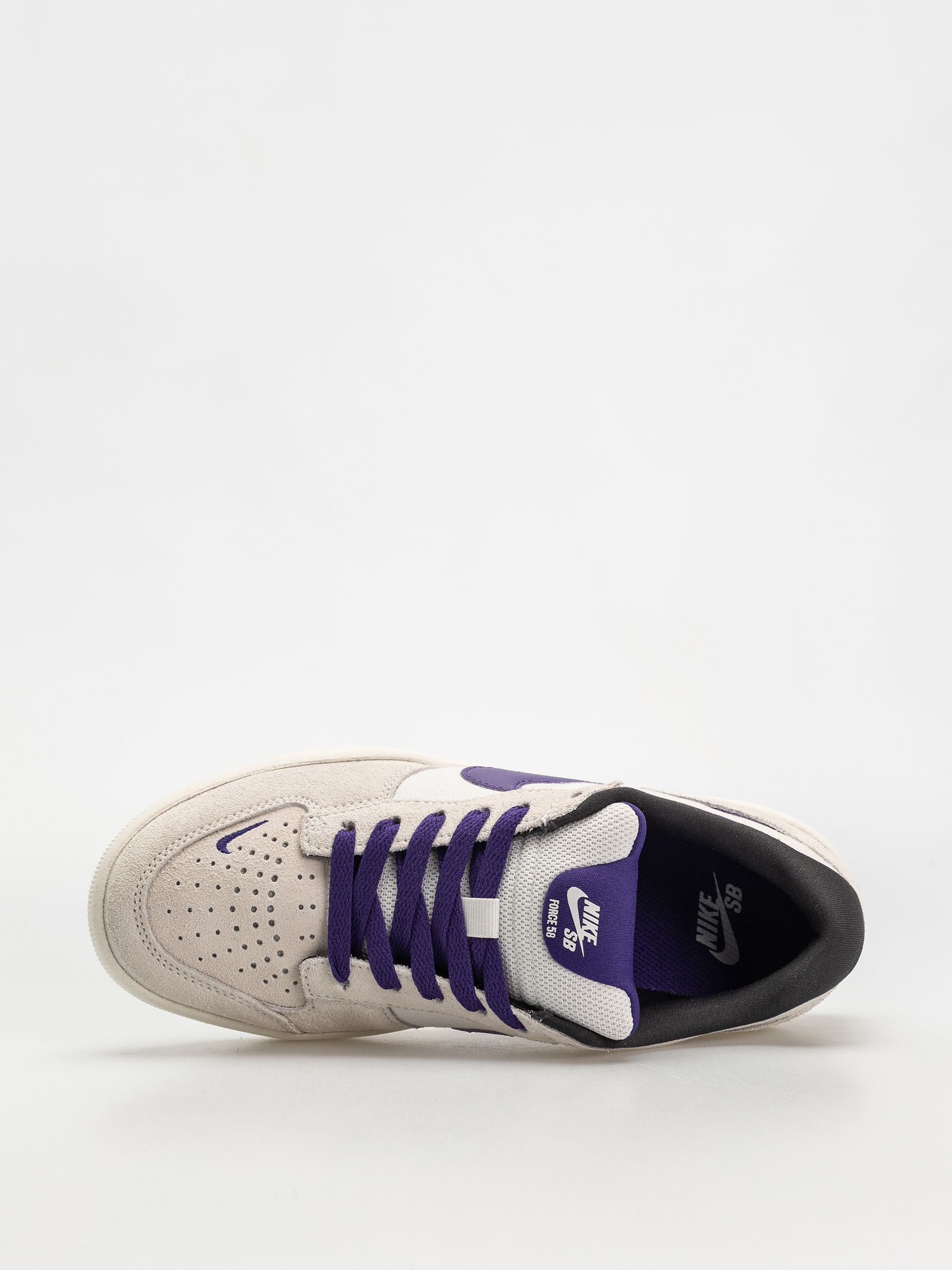 Nike SB Force 58 Cipők (phantom/court purple summit white)
