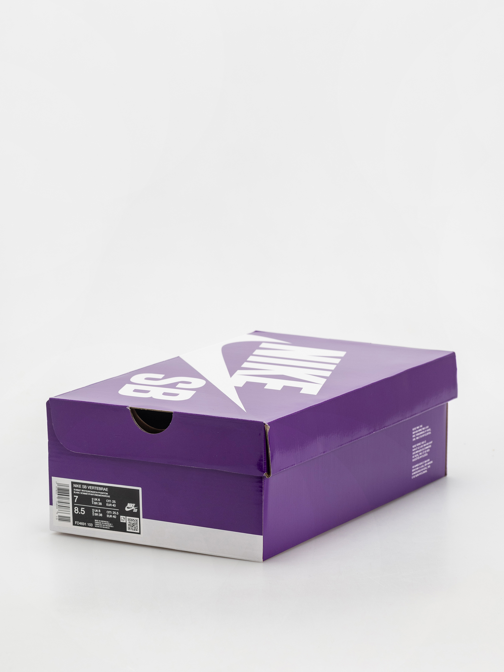 Nike SB Vertebrae Cipők (summit white/monarch phantom)