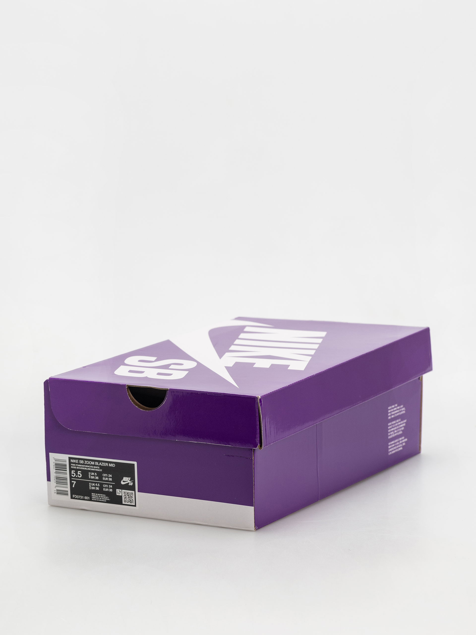 Nike SB Zoom Blazer Mid Cipők (pink foam/anthracite white gum yellow)