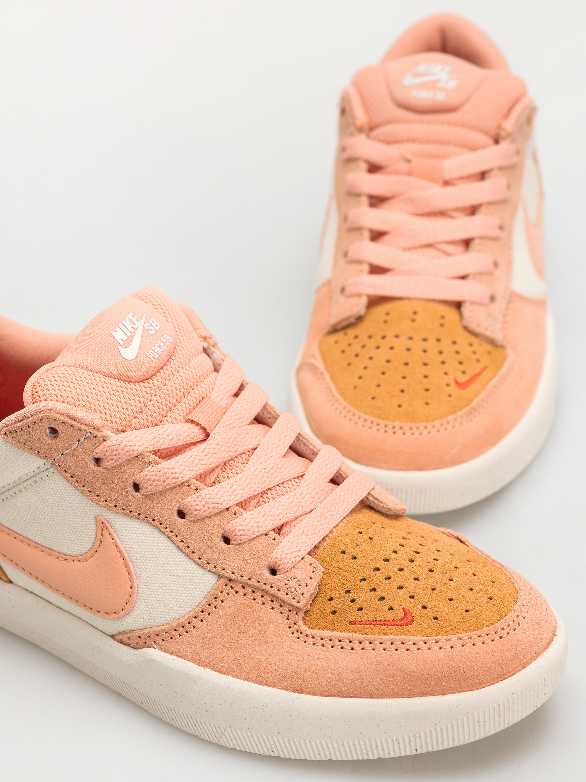 Nike SB Force 58 Cipők (pale ivory/apricot agate copper moon)