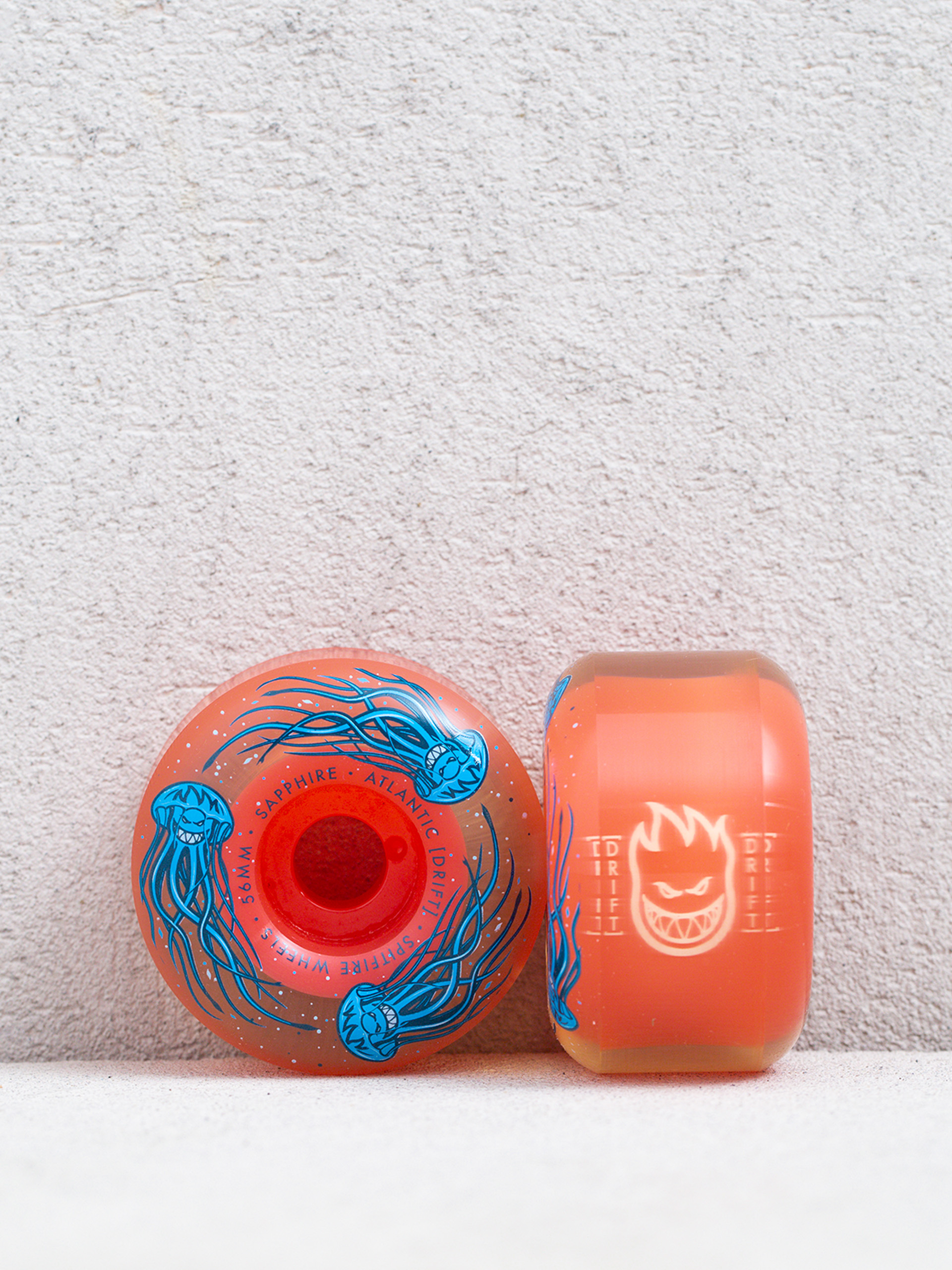 Spitfire 90D Atlantic Drift Radials Gördeszka kerék (clear/pink)