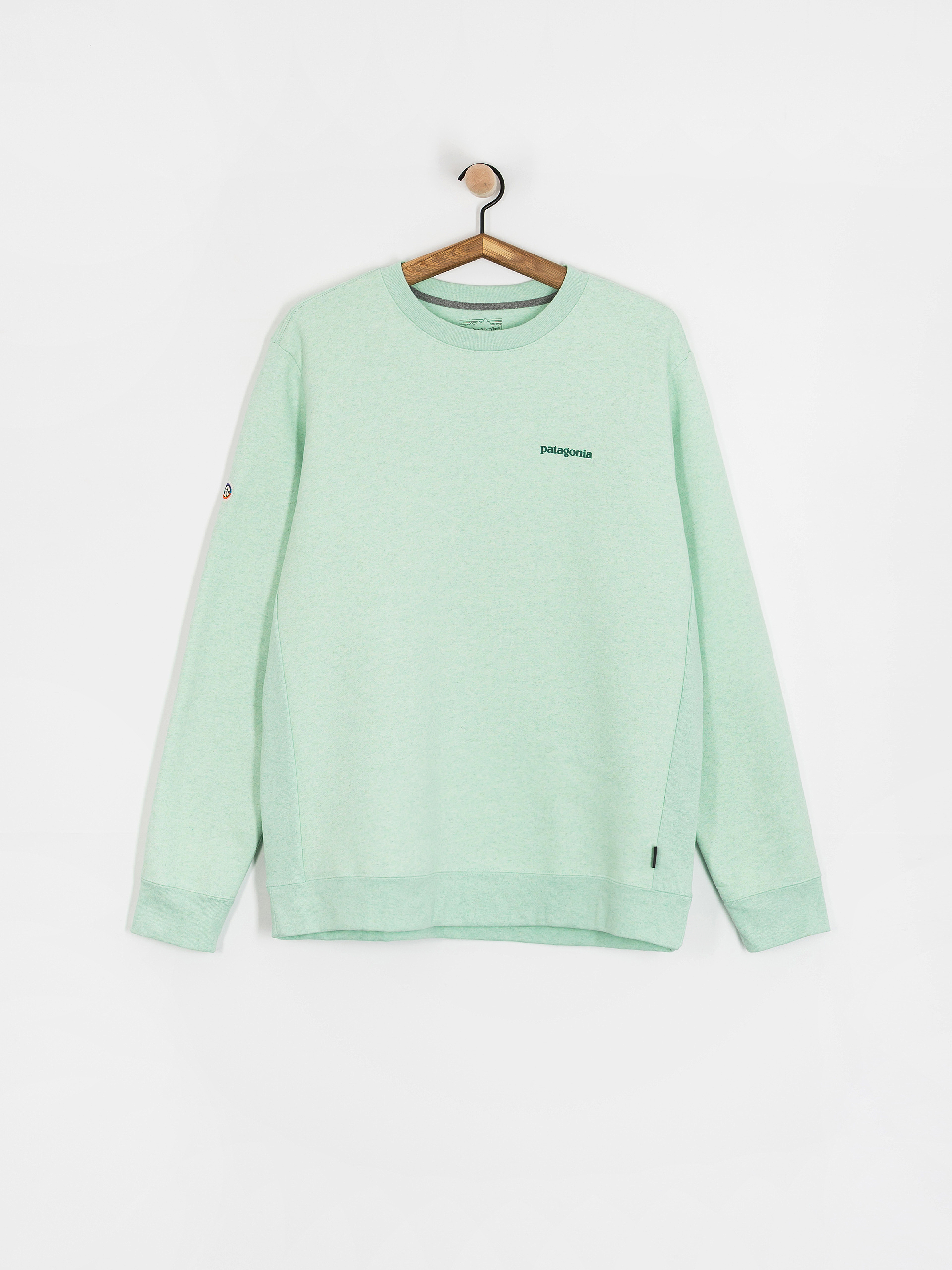 Patagonia Fitz Roy Icon Uprisal Pulóver (rinsed green)