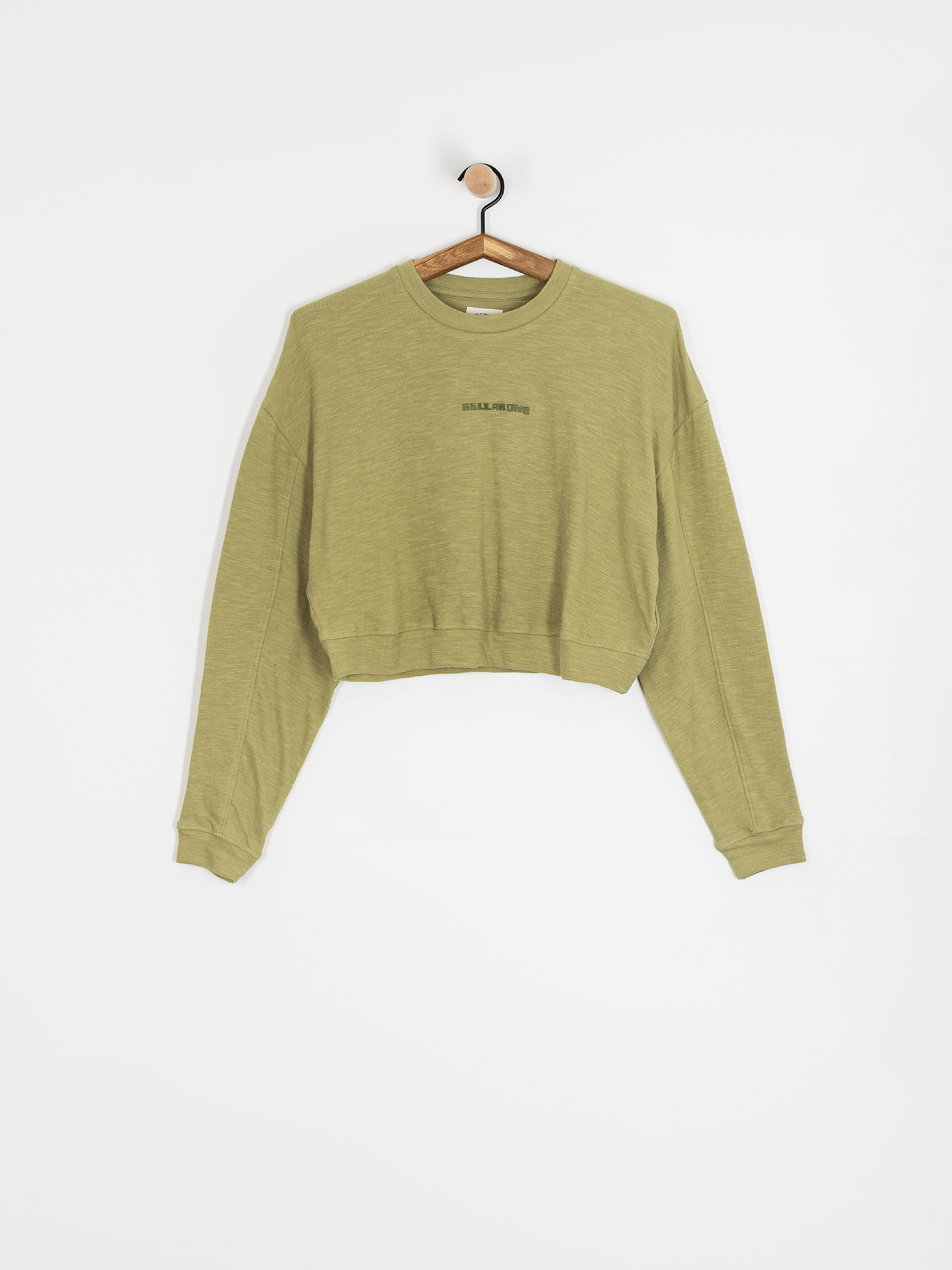 Billabong Cropped Fleece Wmn Pulóver (avocado)