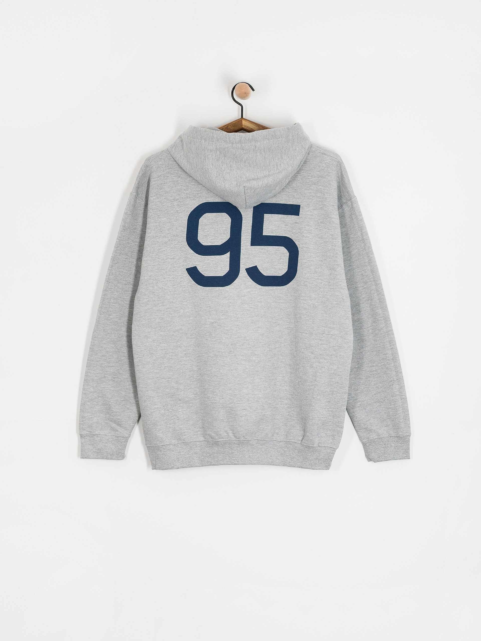 eS 95 HD Kapucnis pulóver (grey heather)