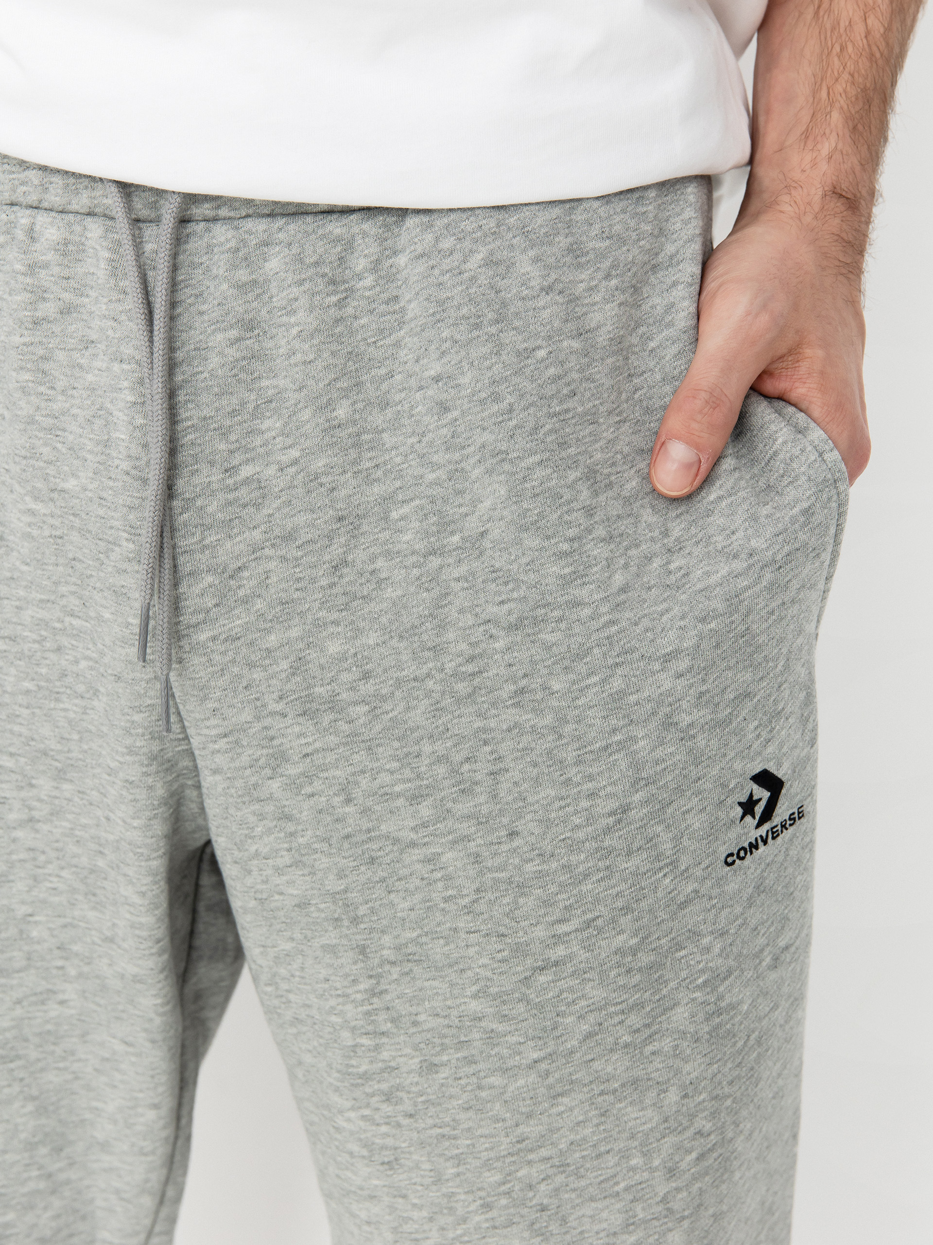 Converse Sc Emb Classic Kisnadrág (vintage grey heather)