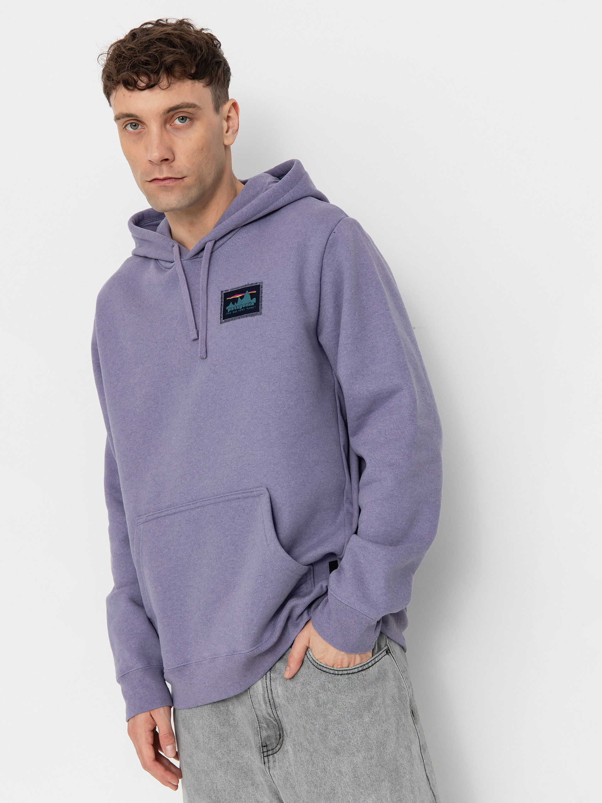 Patagonia 73 Skyline Uprisal HD Kapucnis pulóver (concrete purple)