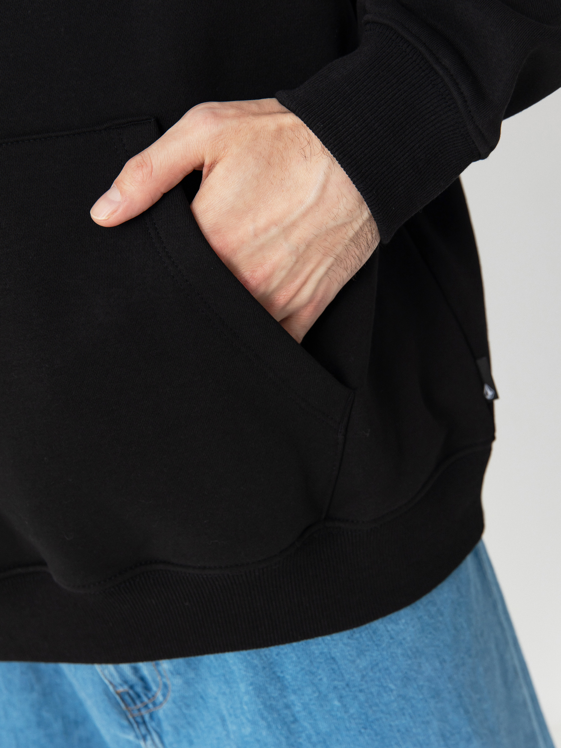 Kapucnis pulóver Volcom Volcom Stone HD (black)