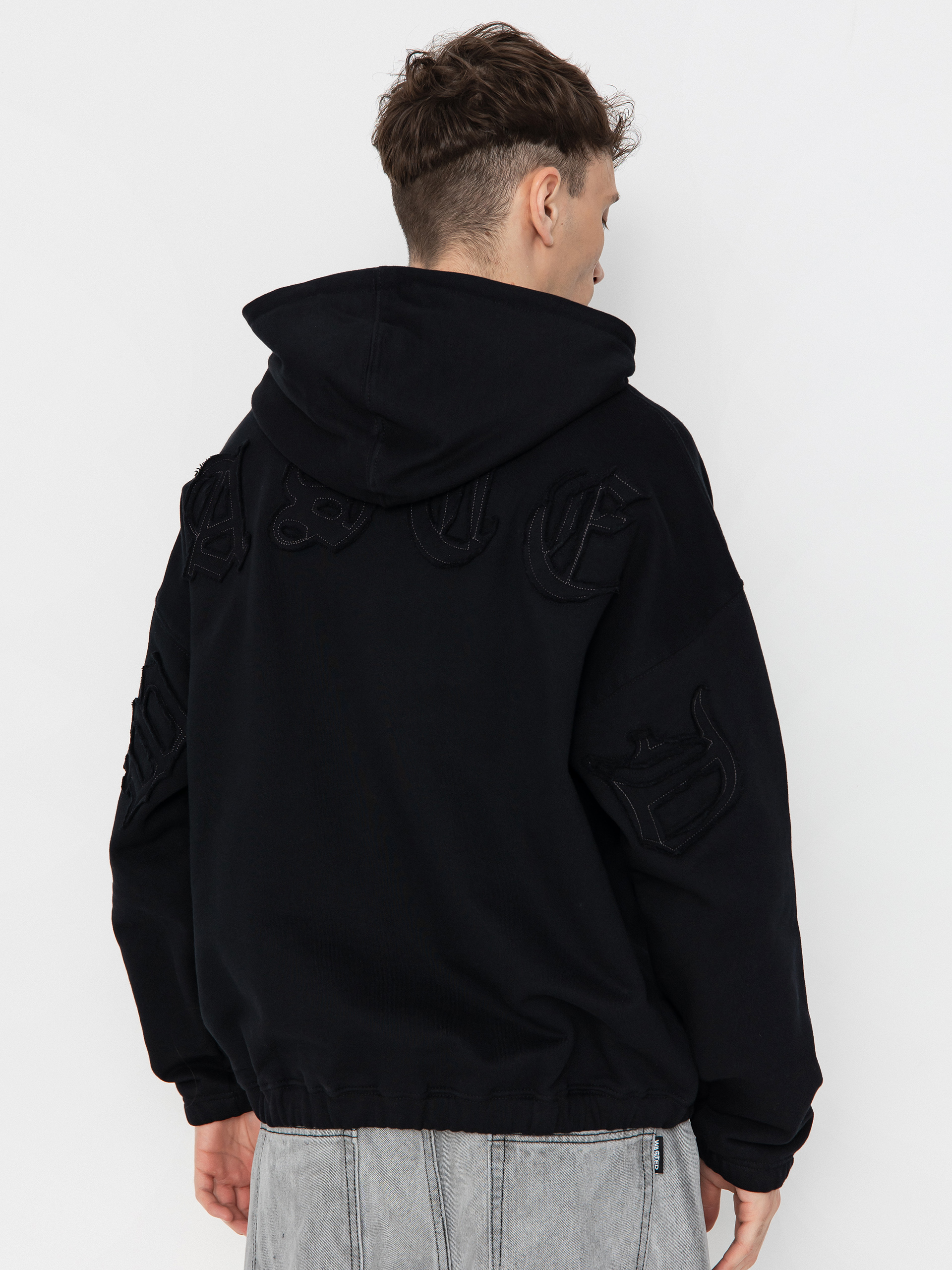 Wasted Paris Kingdom Curve Destroy Boxy ZHD Kapucnis pulóver (black)