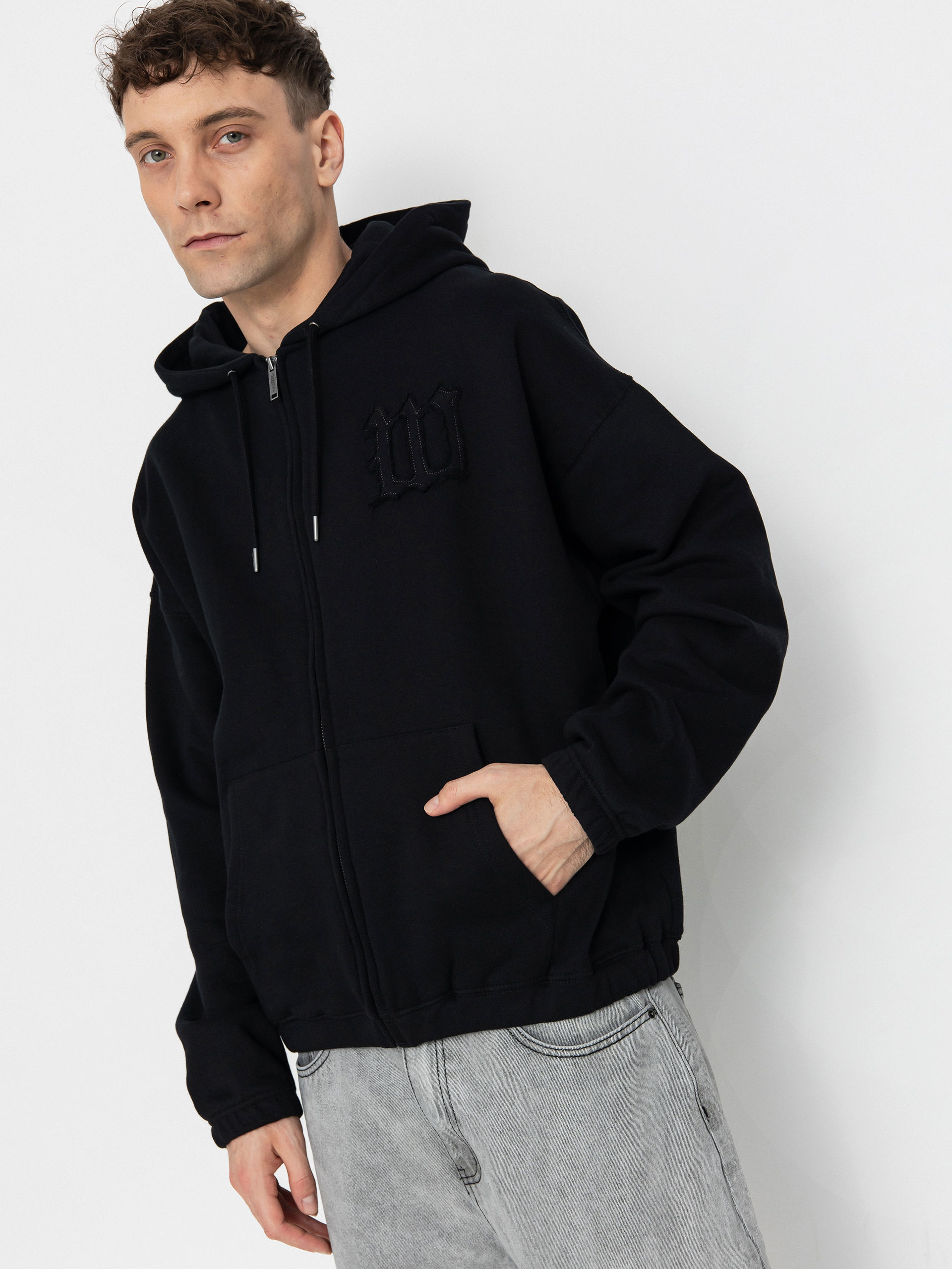 Wasted Paris Kingdom Curve Destroy Boxy ZHD Kapucnis pulóver (black)