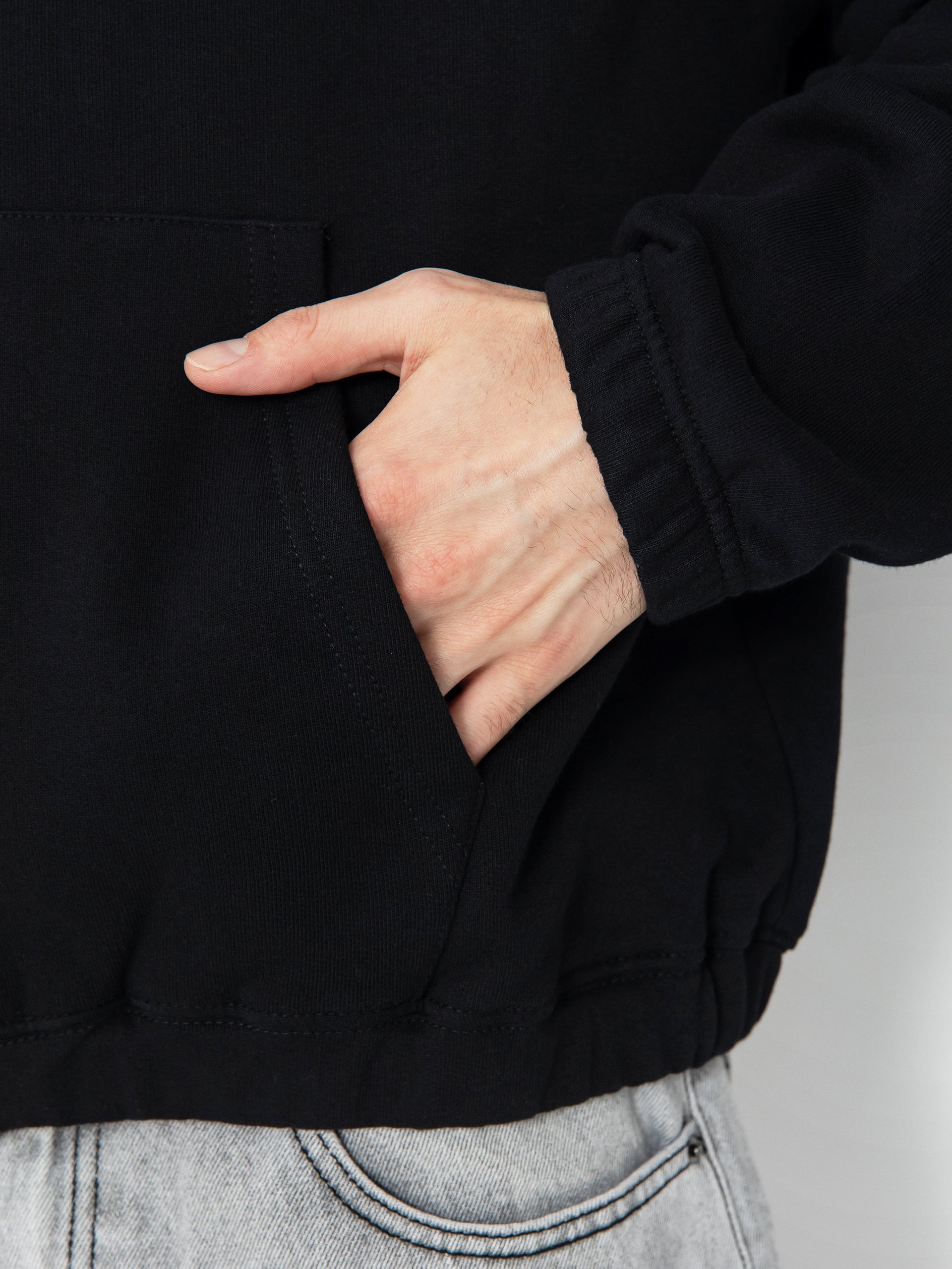 Wasted Paris Kingdom Curve Destroy Boxy ZHD Kapucnis pulóver (black)