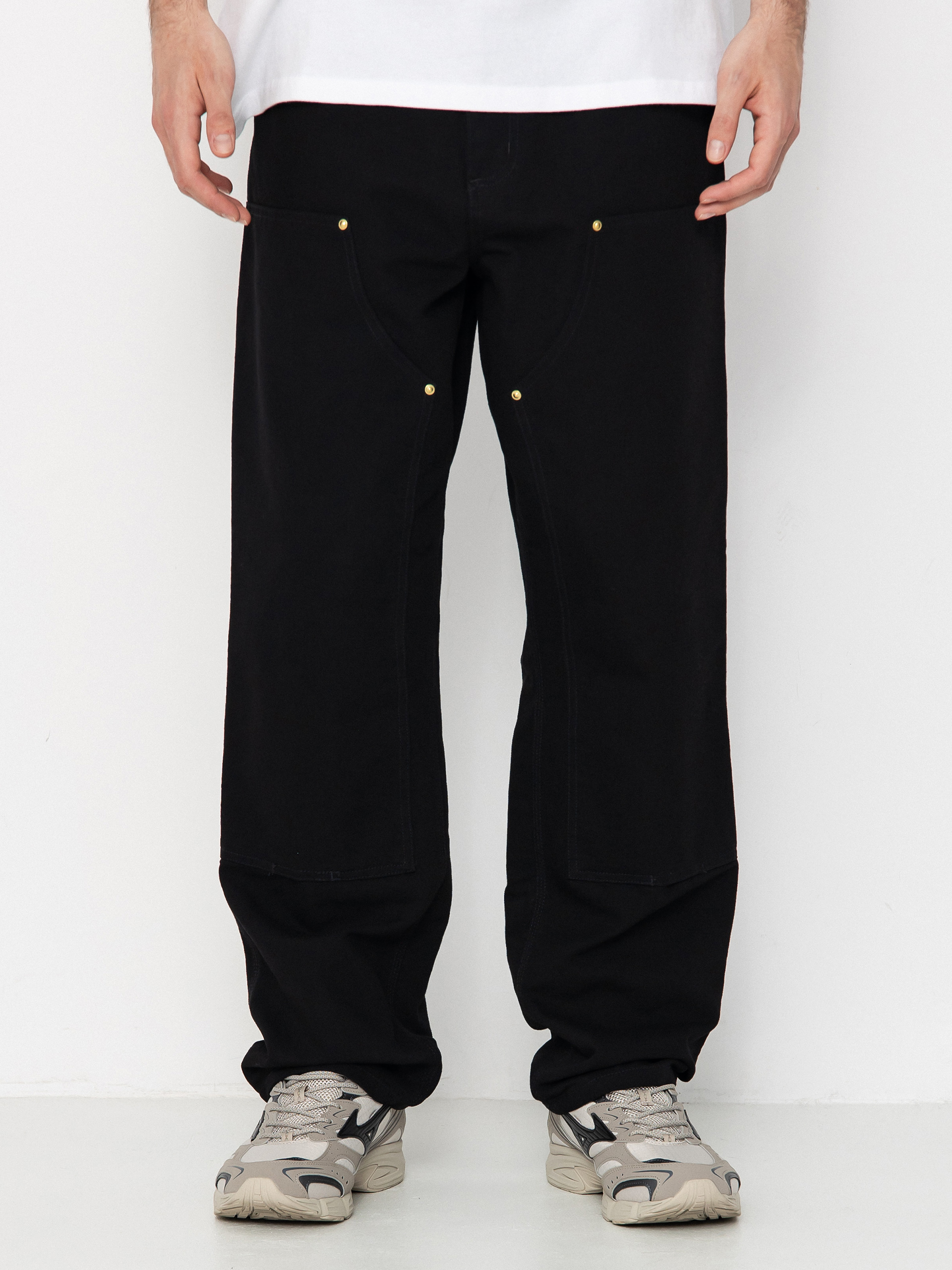 Carhartt WIP Double Knee Kisnadrág (black)
