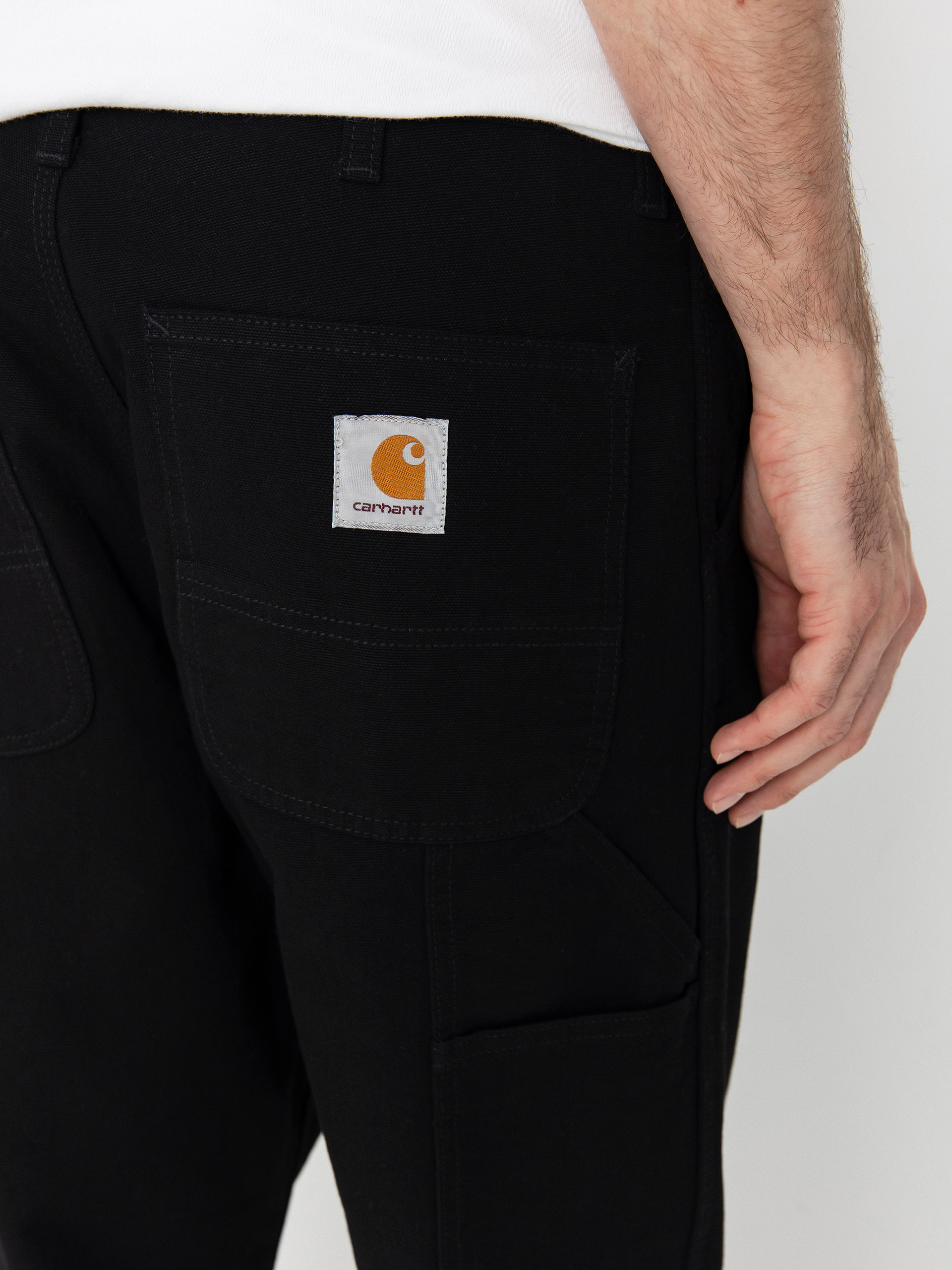 Carhartt WIP Double Knee Kisnadrág (black)